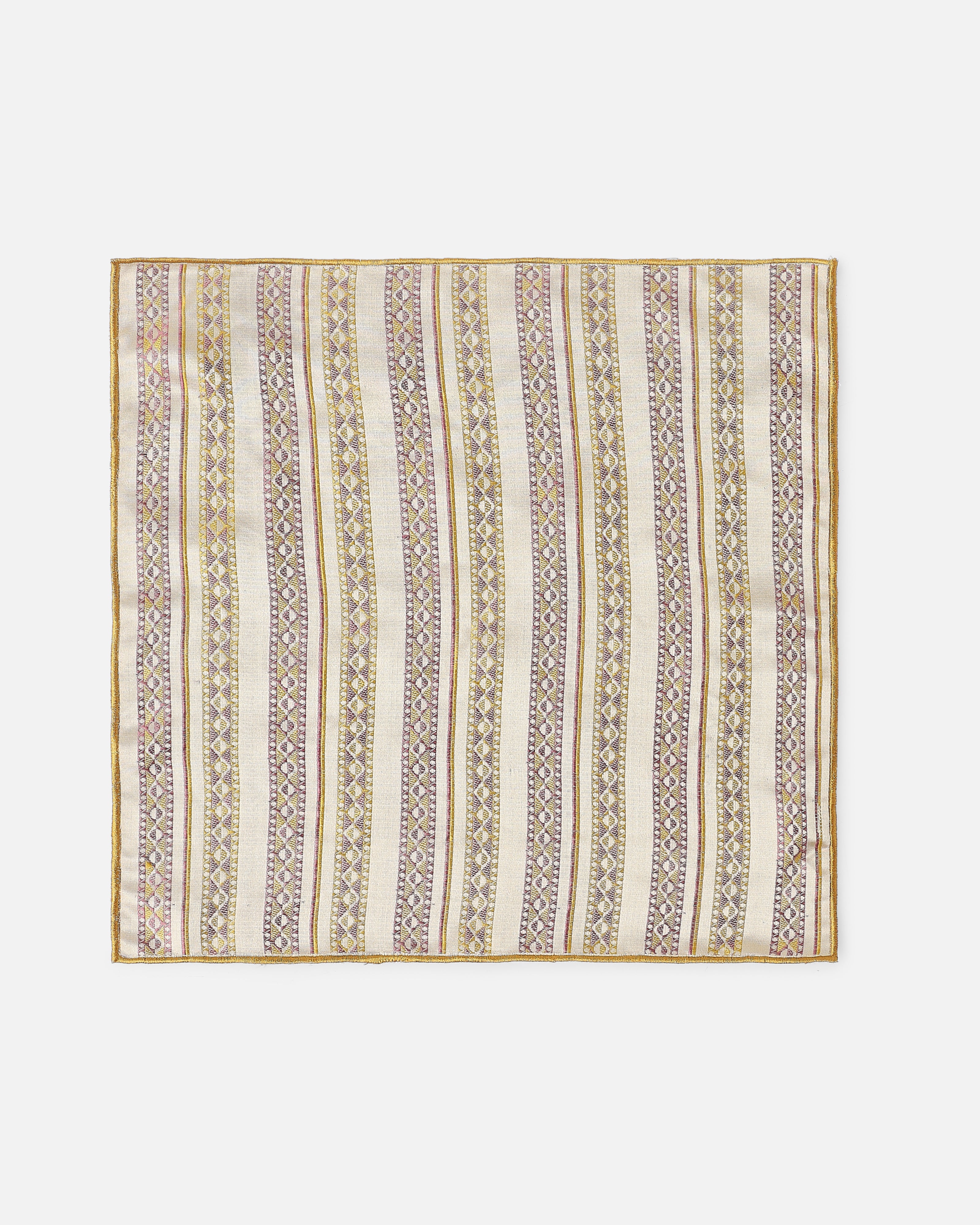 Raah Banarasi Tanchoi Silk Pocket Square