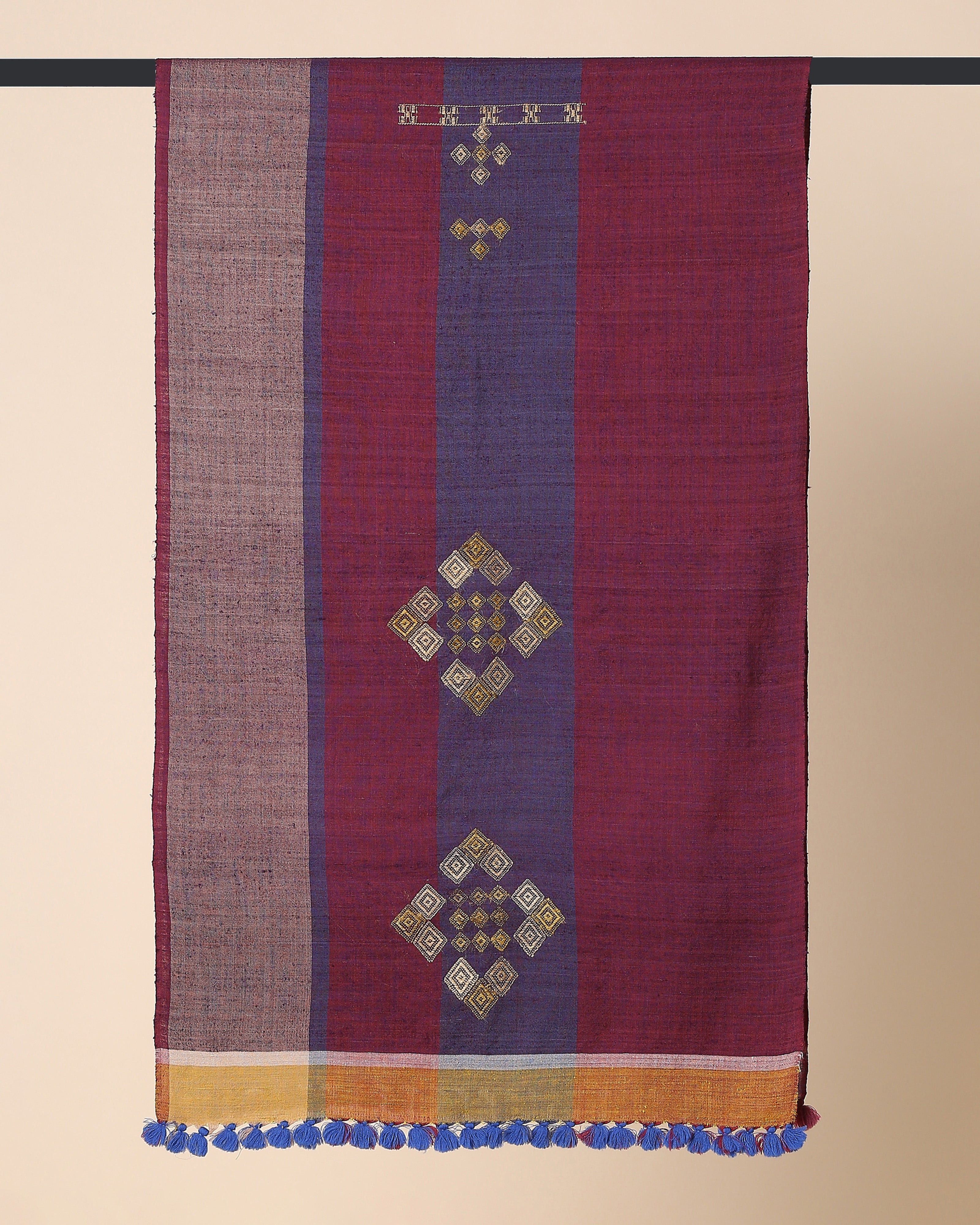 Rochie Bhujodi Extra Weft Wool Silk Stole