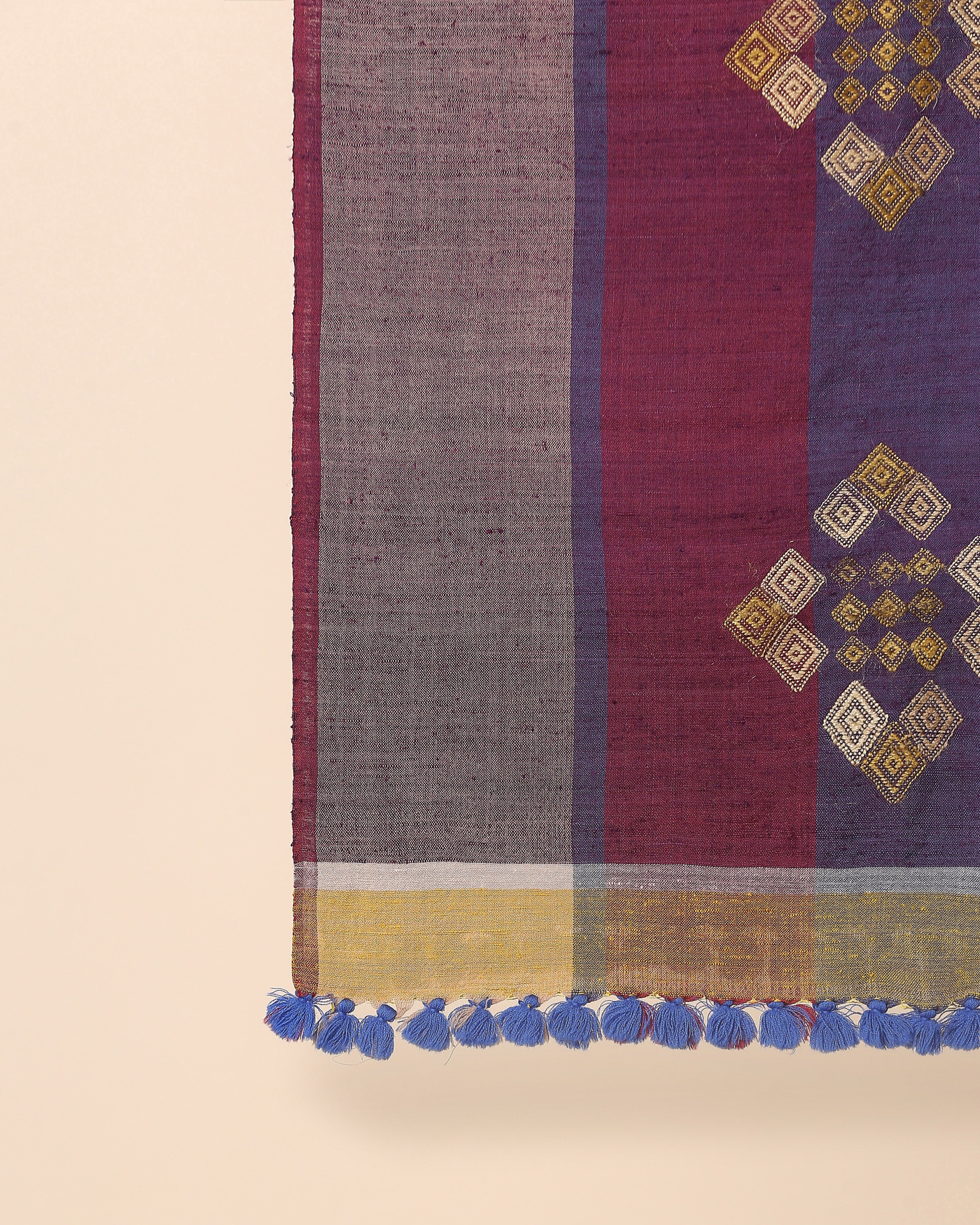 Rochie Bhujodi Extra Weft Wool Silk Stole