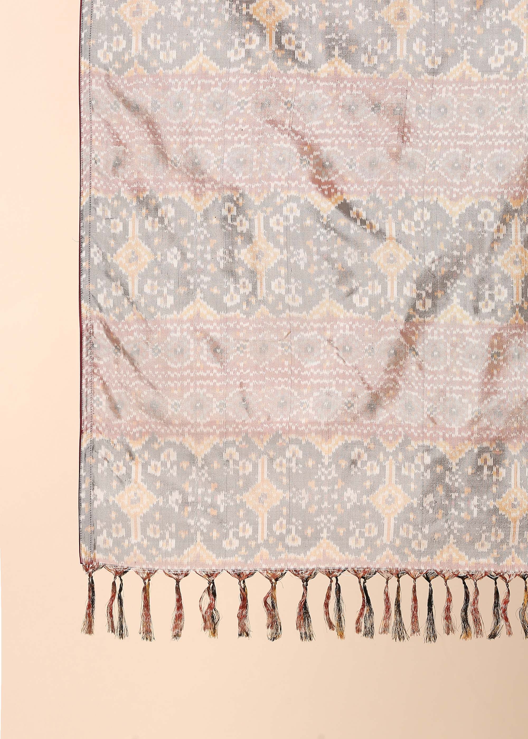 Rida Pochampally Warp Ikat Silk Stole