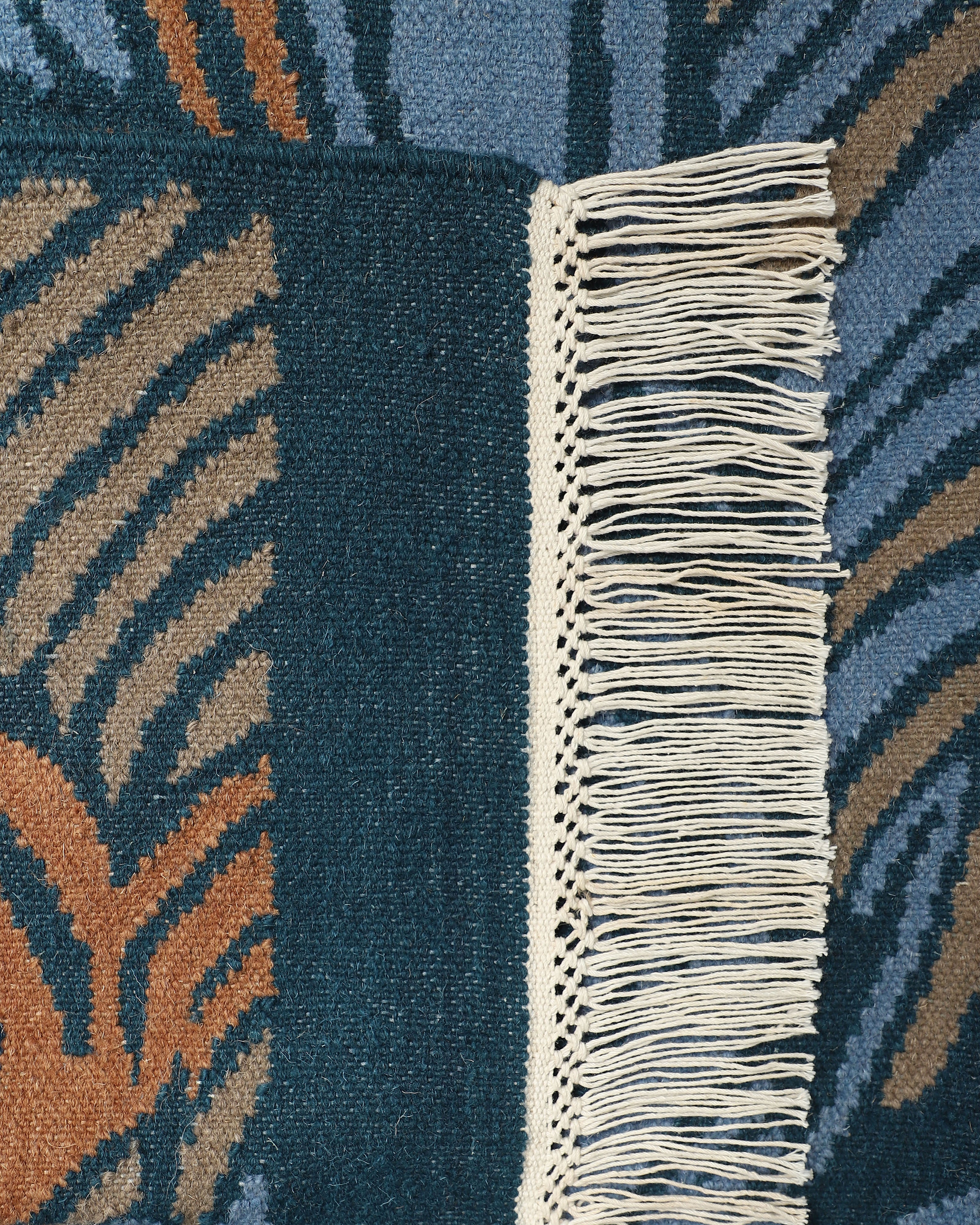 Molai Bhadohi Panja Cotton Wool Rug