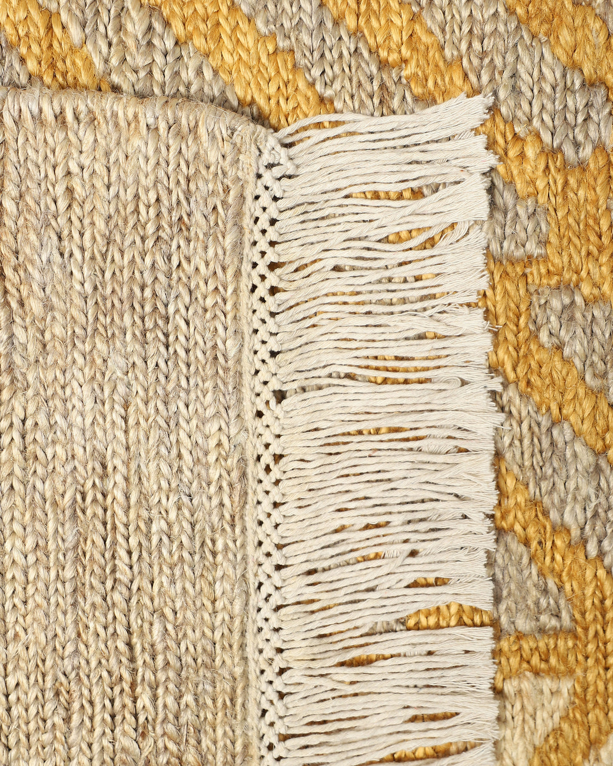 Pisa Bhadohi Hand Knotted Cotton Jute Rug