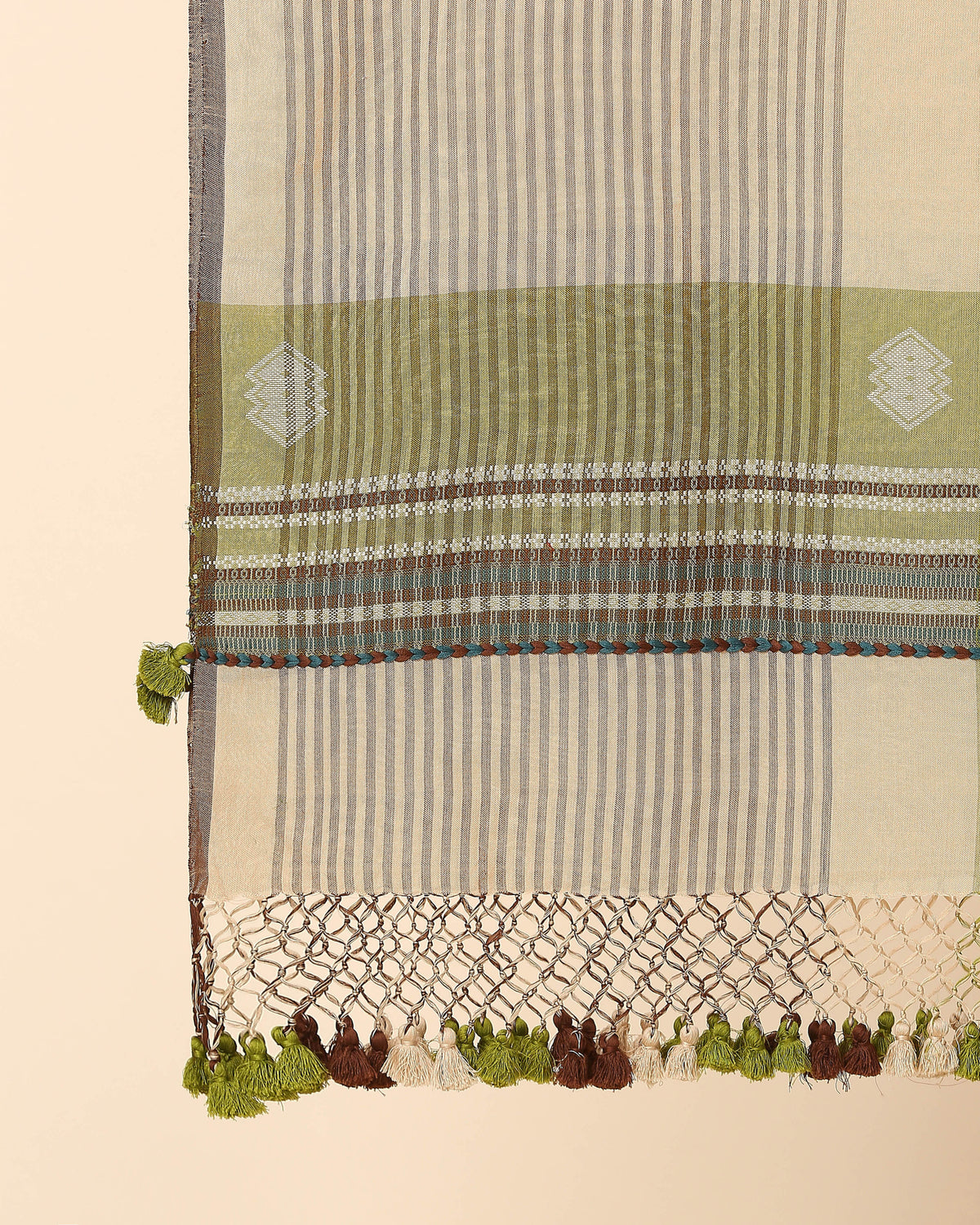 Nartan Bhujodi Extra Weft Cotton Dupatta
