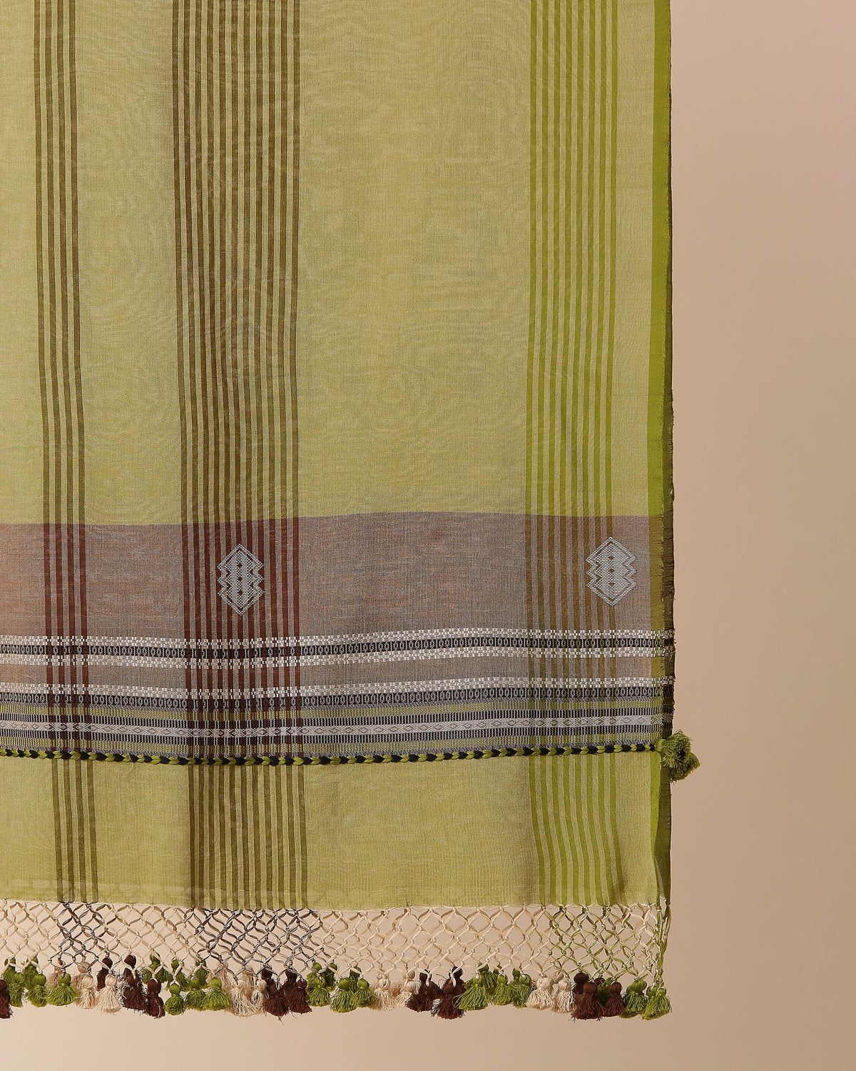 Nartan Bhujodi Extra Weft Cotton Dupatta