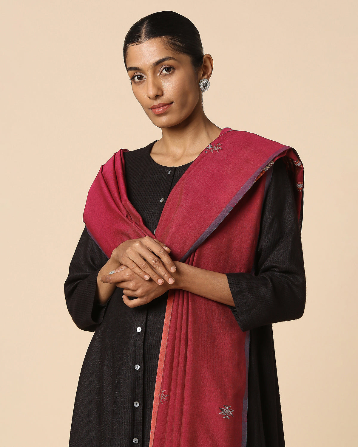 Tarala Bhujodi Extra Weft Cotton Dupatta