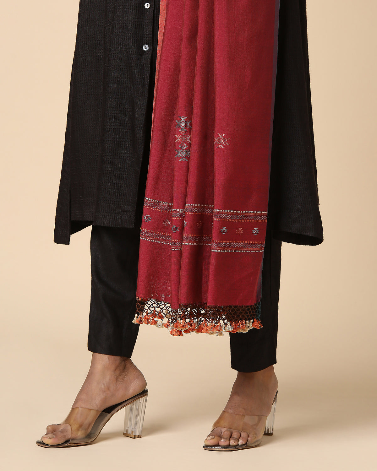Tarala Bhujodi Extra Weft Cotton Dupatta