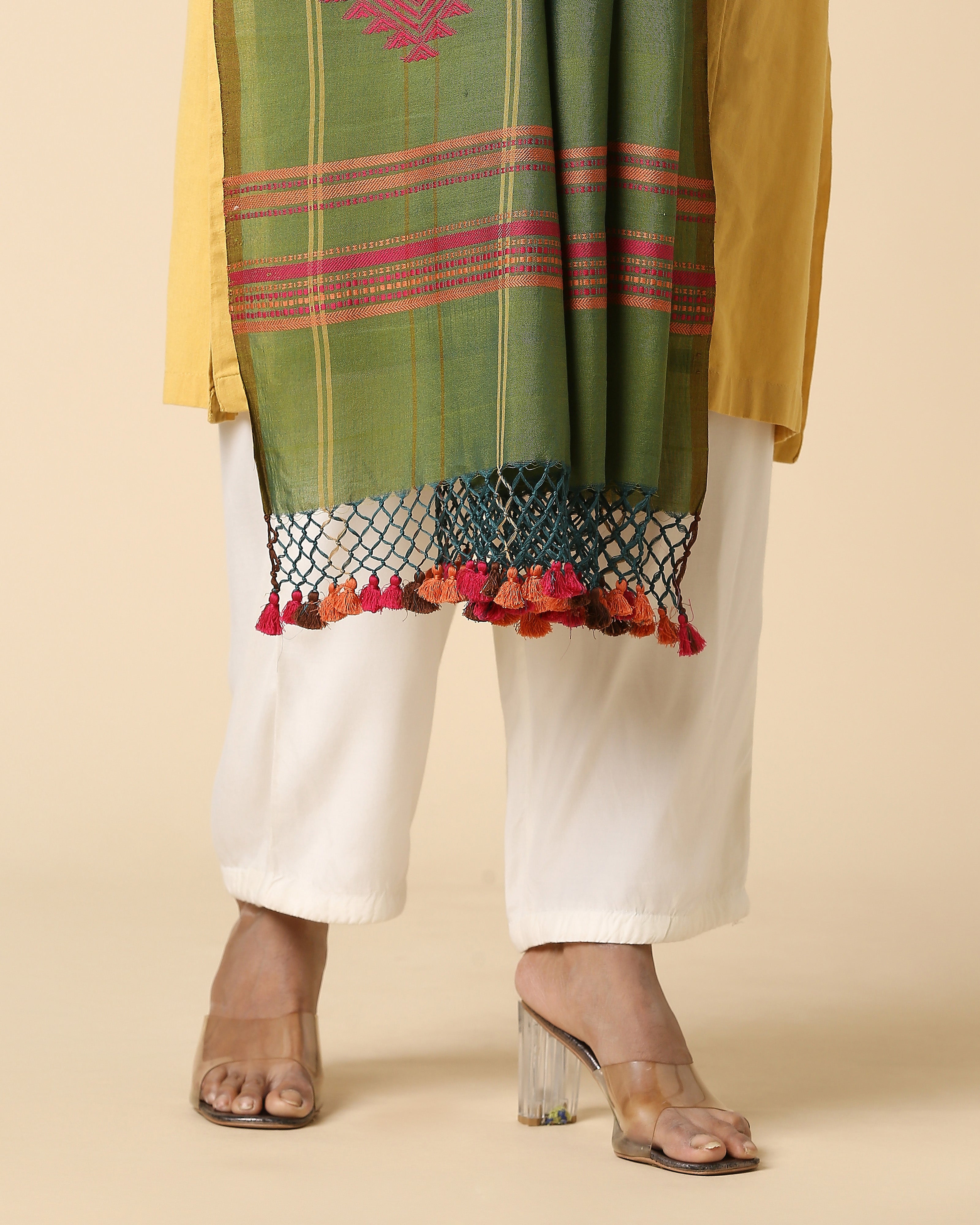 Rushma Bhujodi Extra Weft Cotton Dupatta