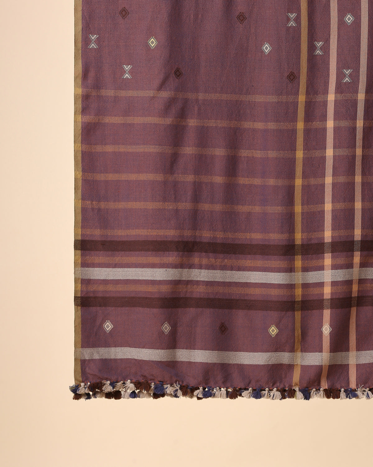 Ansala Bhujodi Extra Weft Woolen Shawl