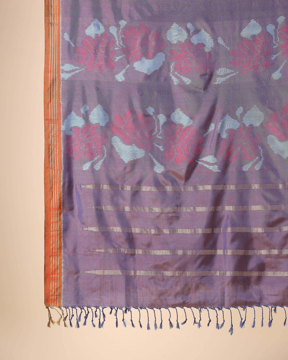 Sawsan Pochampally Weft Ikat Silk Dupatta