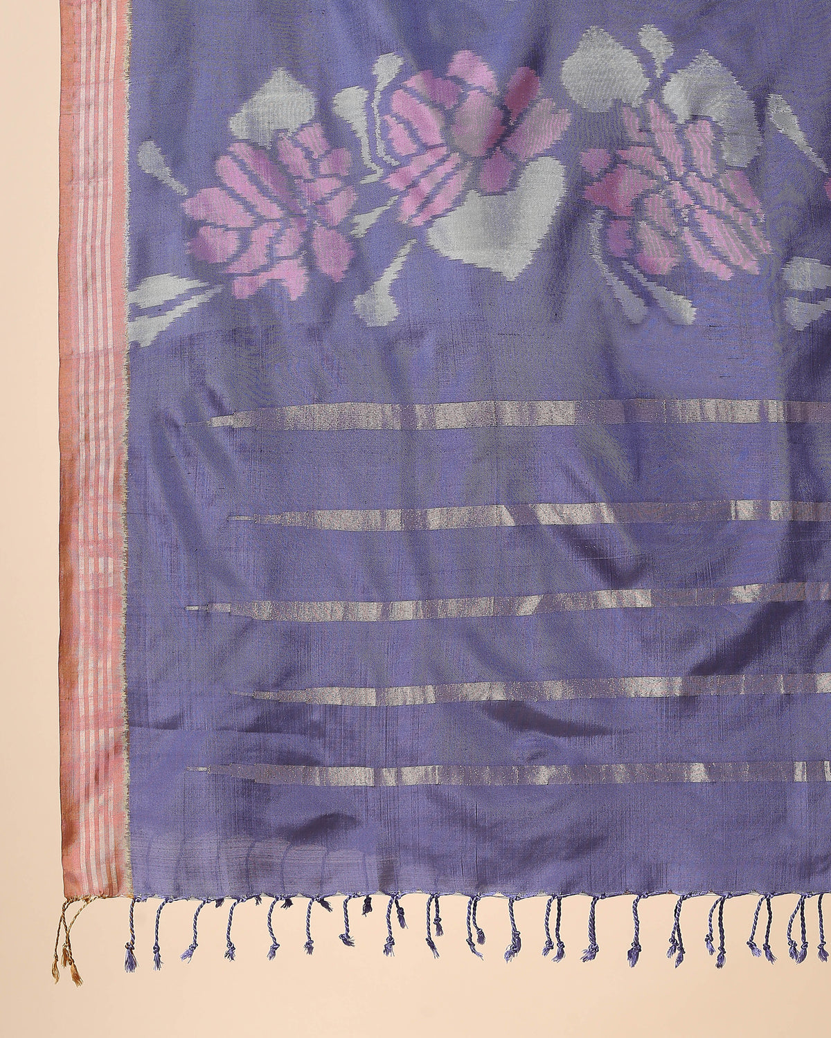 Sawsan Pochampally Weft Ikat Silk Dupatta