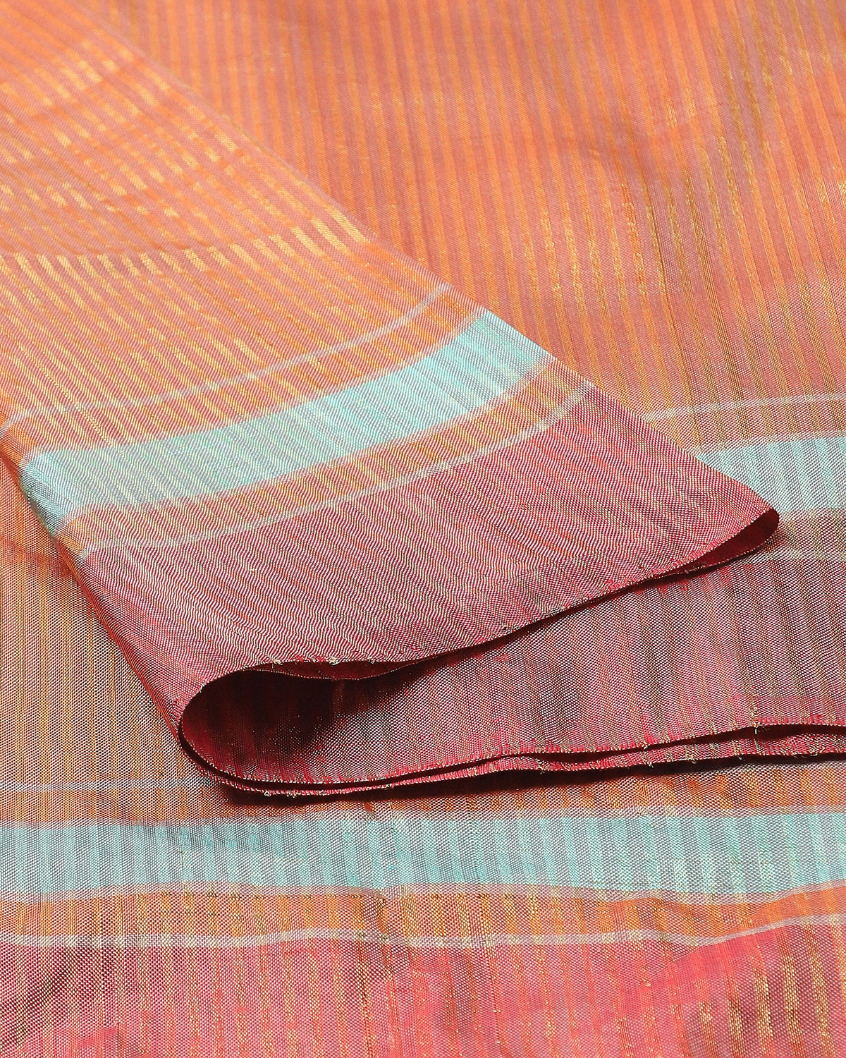 Alhan Pochampally Weft Ikat Silk Saree