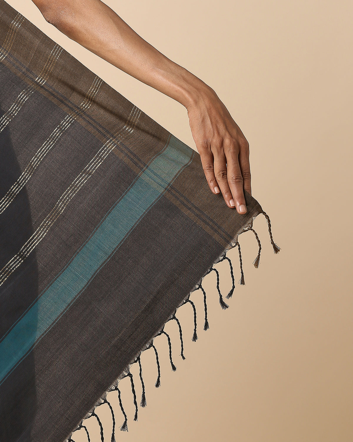 Sharati Pochampally Weft Ikat Cotton Saree