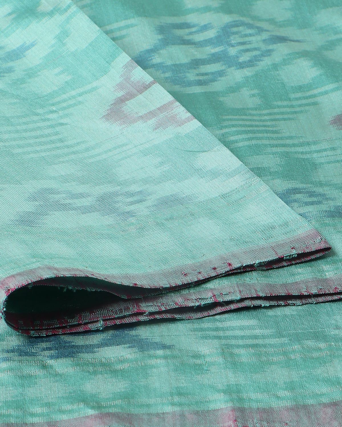 Gupila Pochampally Warp Ikat Silk Saree