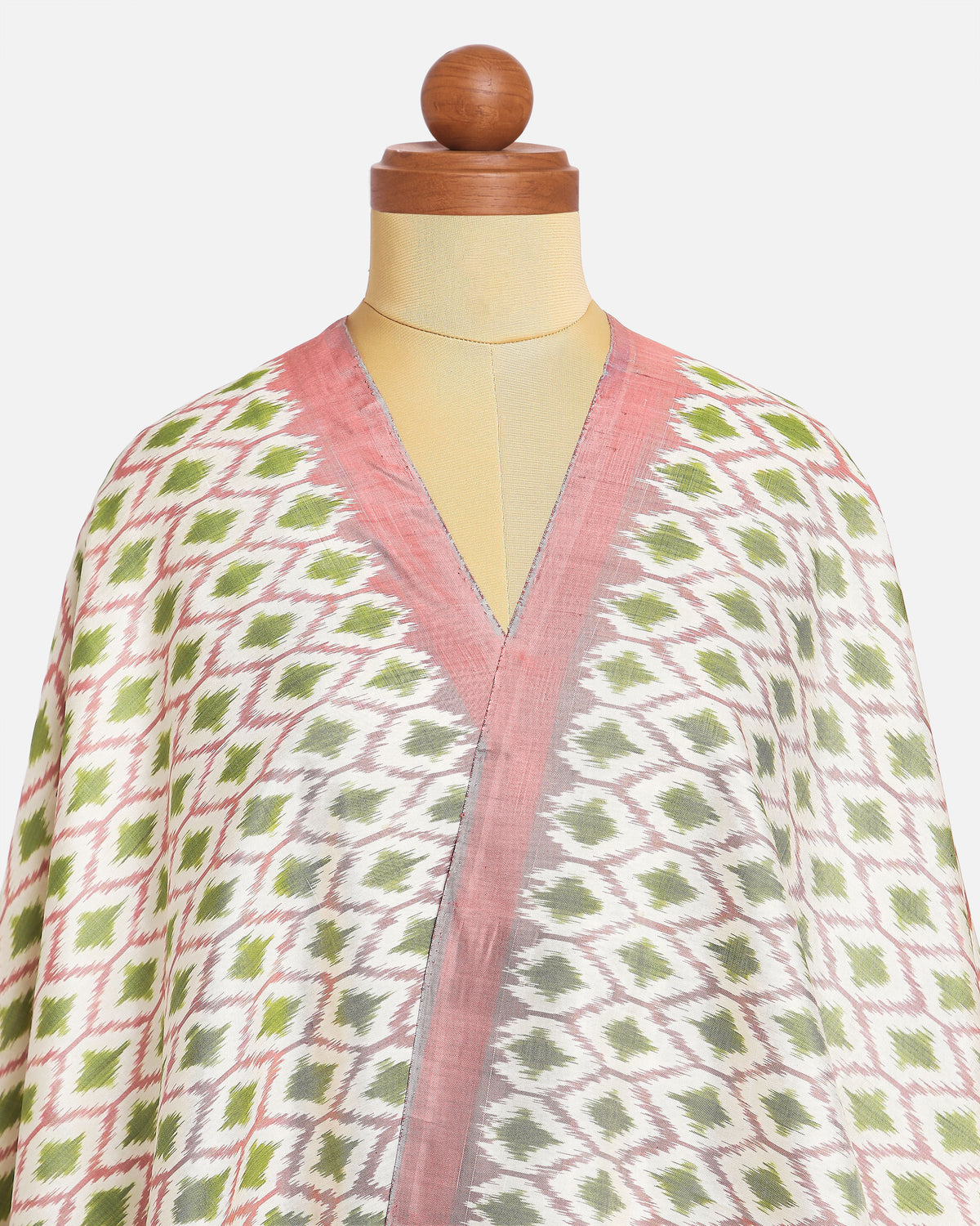 Laksitha Pochampally Weft Ikat Silk Suit Fabric