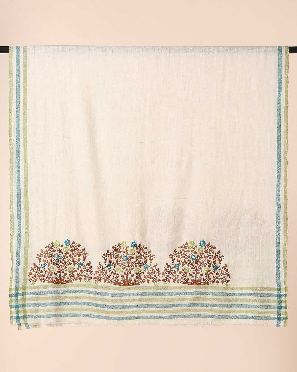 Marlin Kashmir Sozni Embroidery Pashmina Shawl