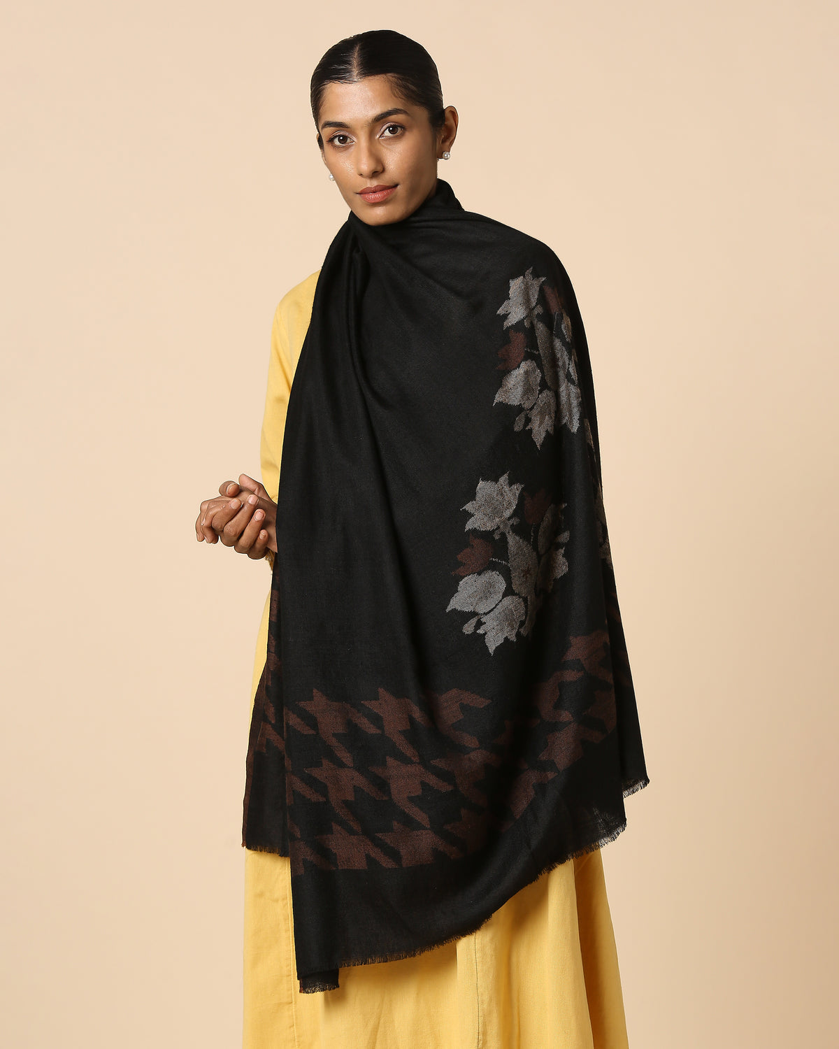 Smarukh Kashmir Kani Pashmina Shawl
