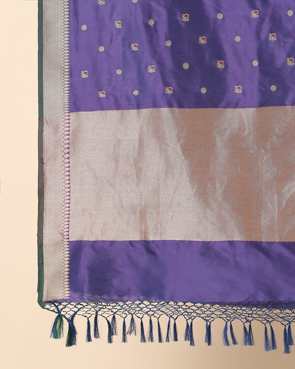 Yashoda Banarasi Kadwa Silk Dupatta