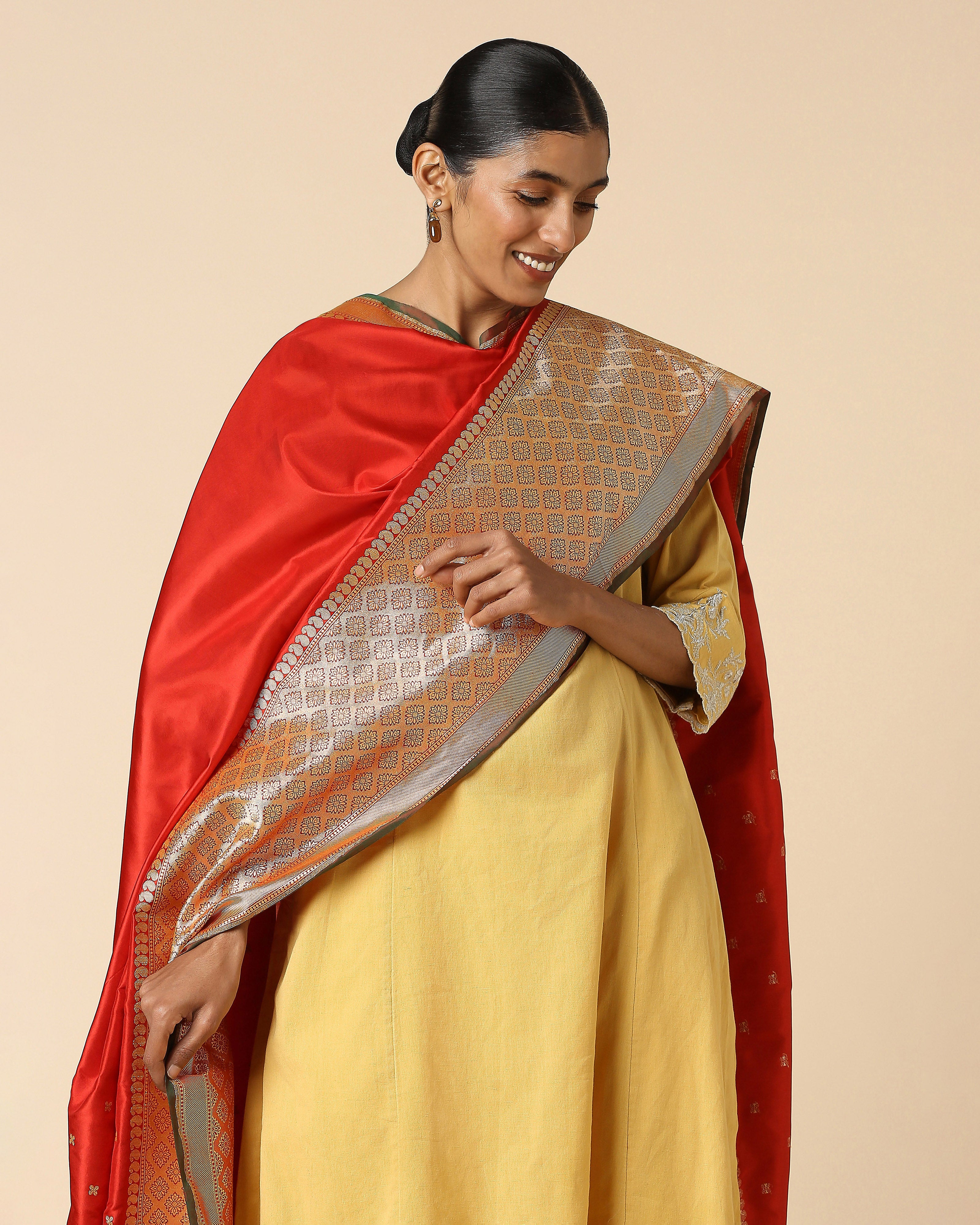 Sitar Banarasi Kadwa Silk Dupatta