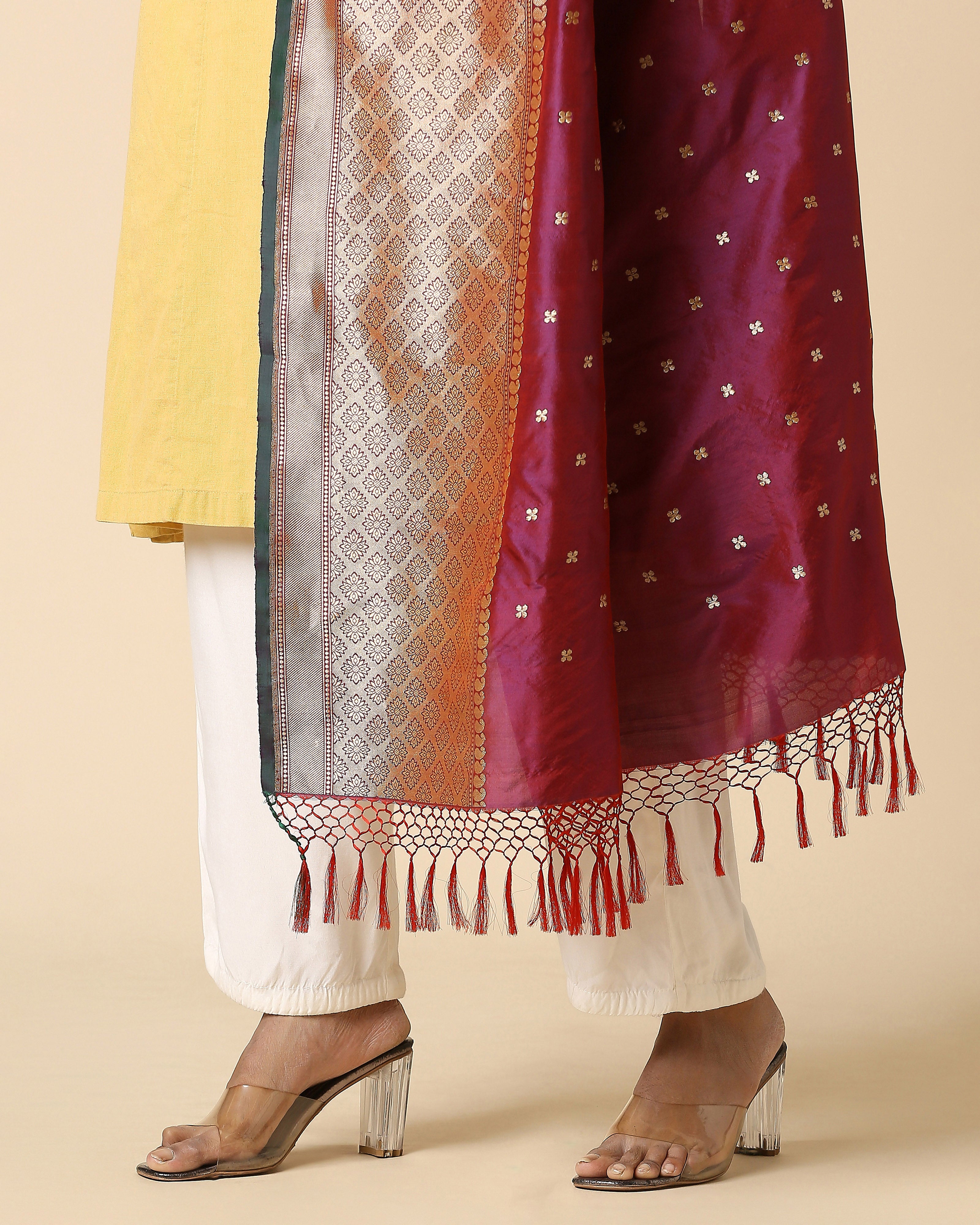 Sitar Banarasi Kadwa Silk Dupatta