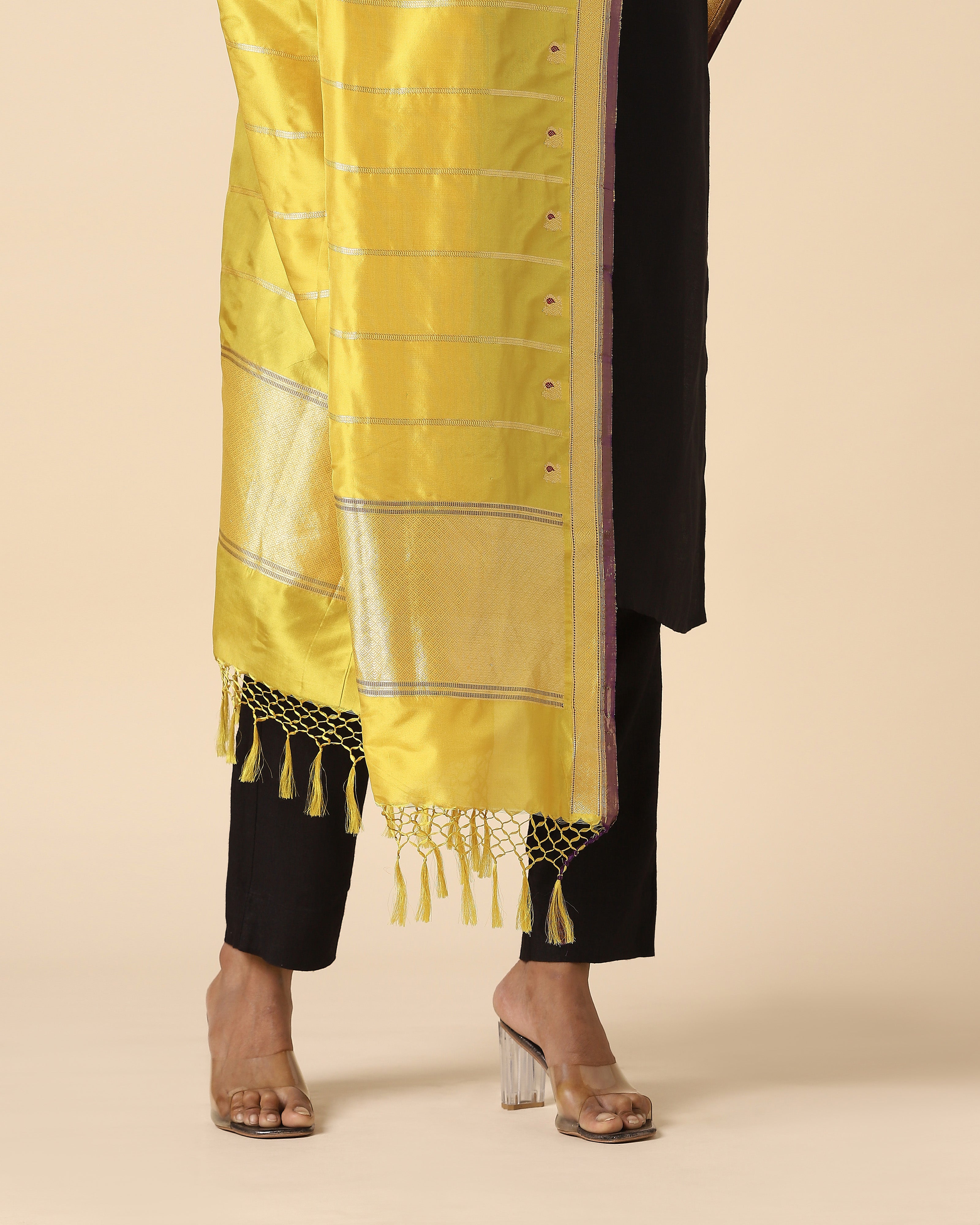 Lekshmi Banarasi Kadwa Silk Dupatta
