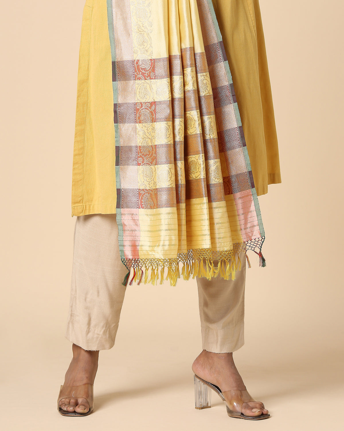 Nithya Banarasi Kadwa Silk Dupatta