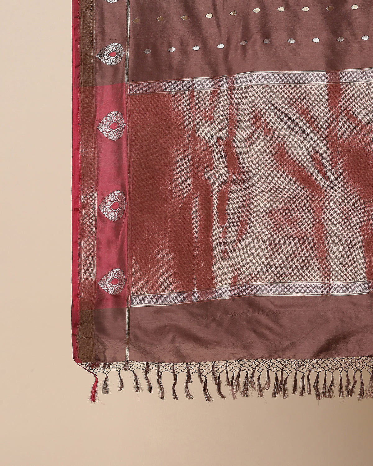 Jyoti Banarasi Cutwork Silk Dupatta