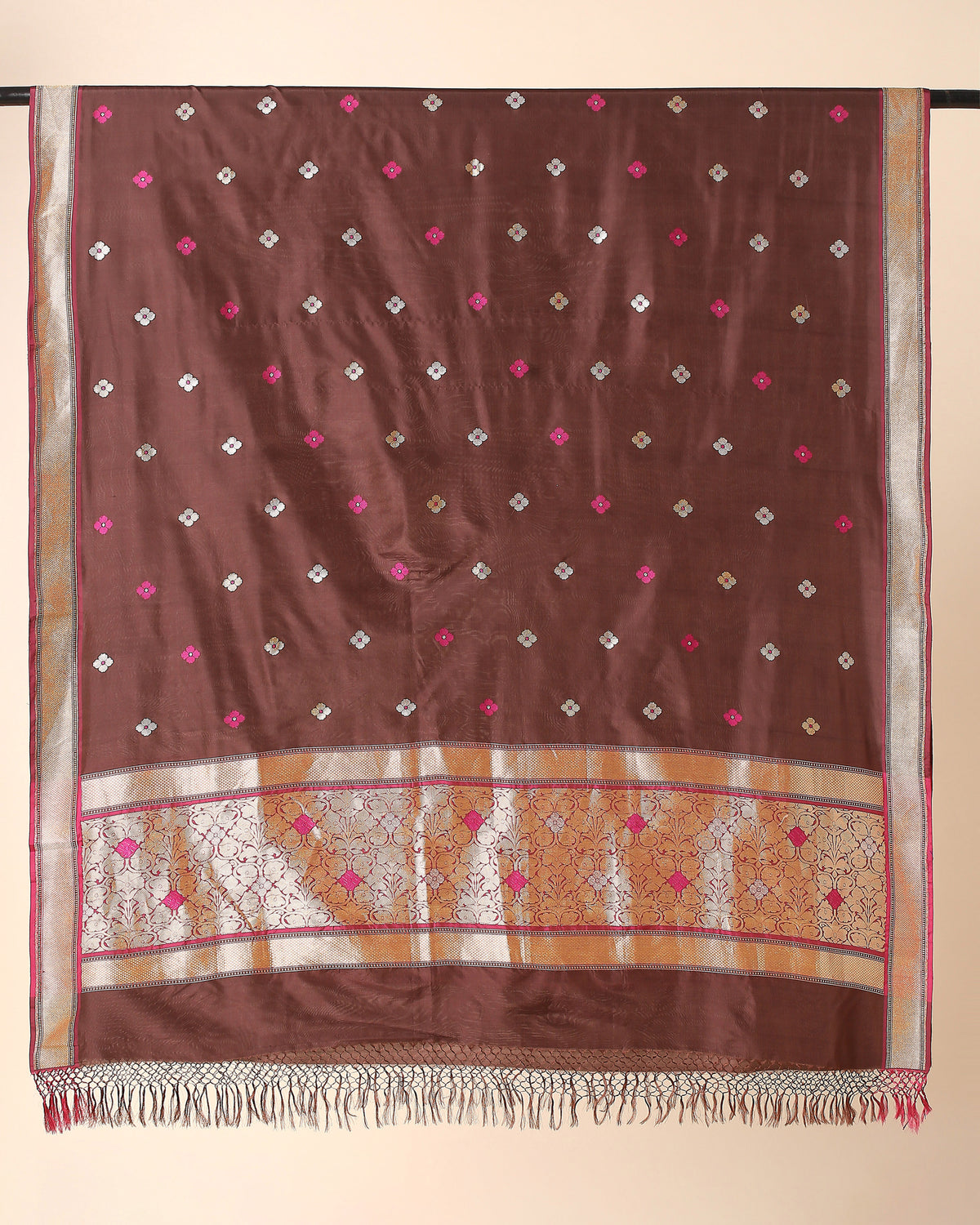 Anikha Banarasi Kadwa Silk Dupatta