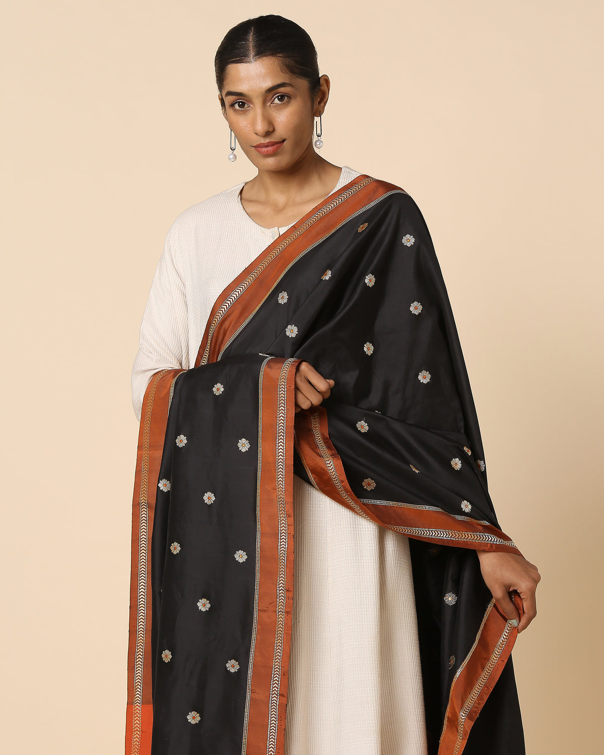 Mahira Banarasi Kadwa Silk Dupatta