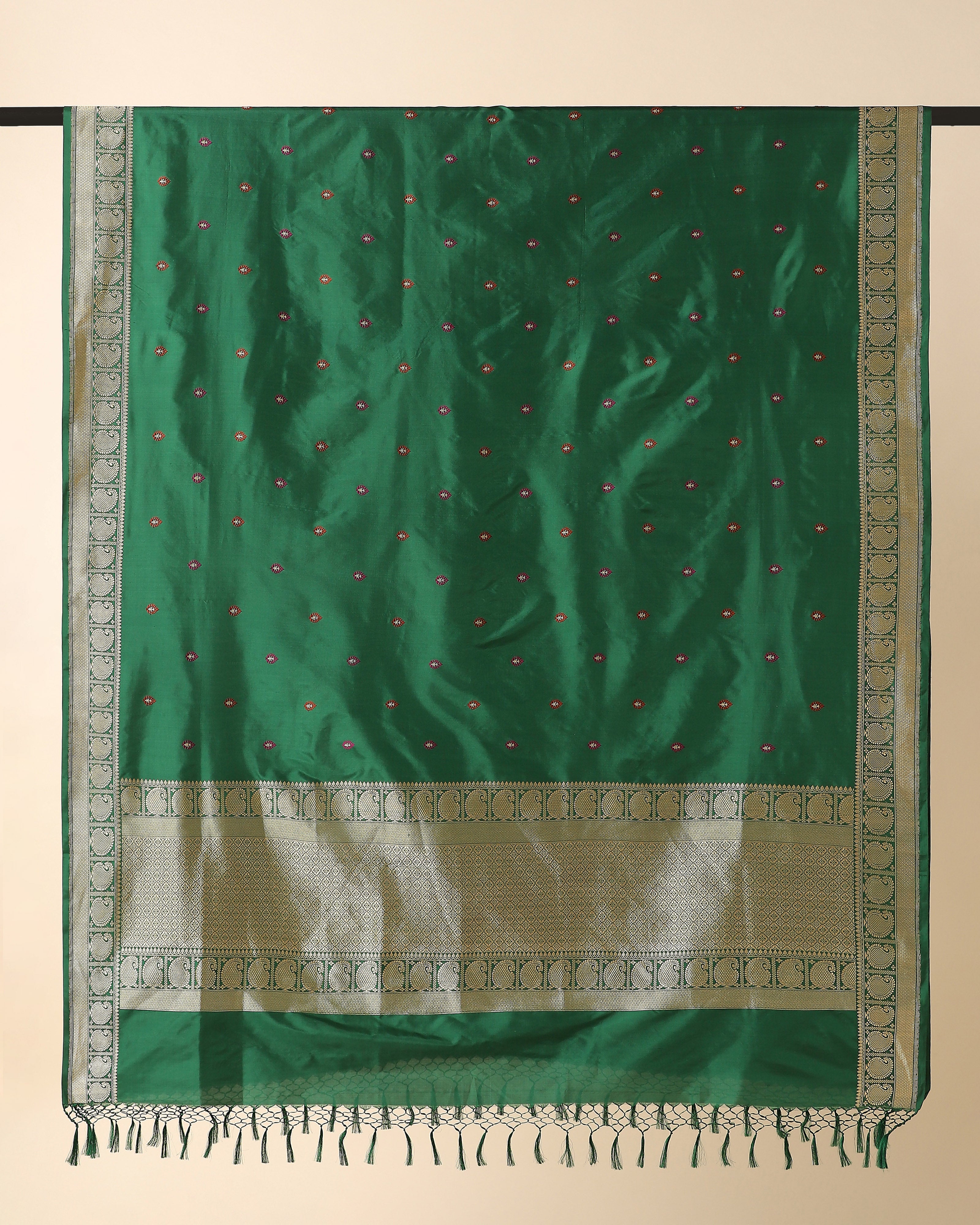 Kanak Banarasi Kadwa Silk Dupatta