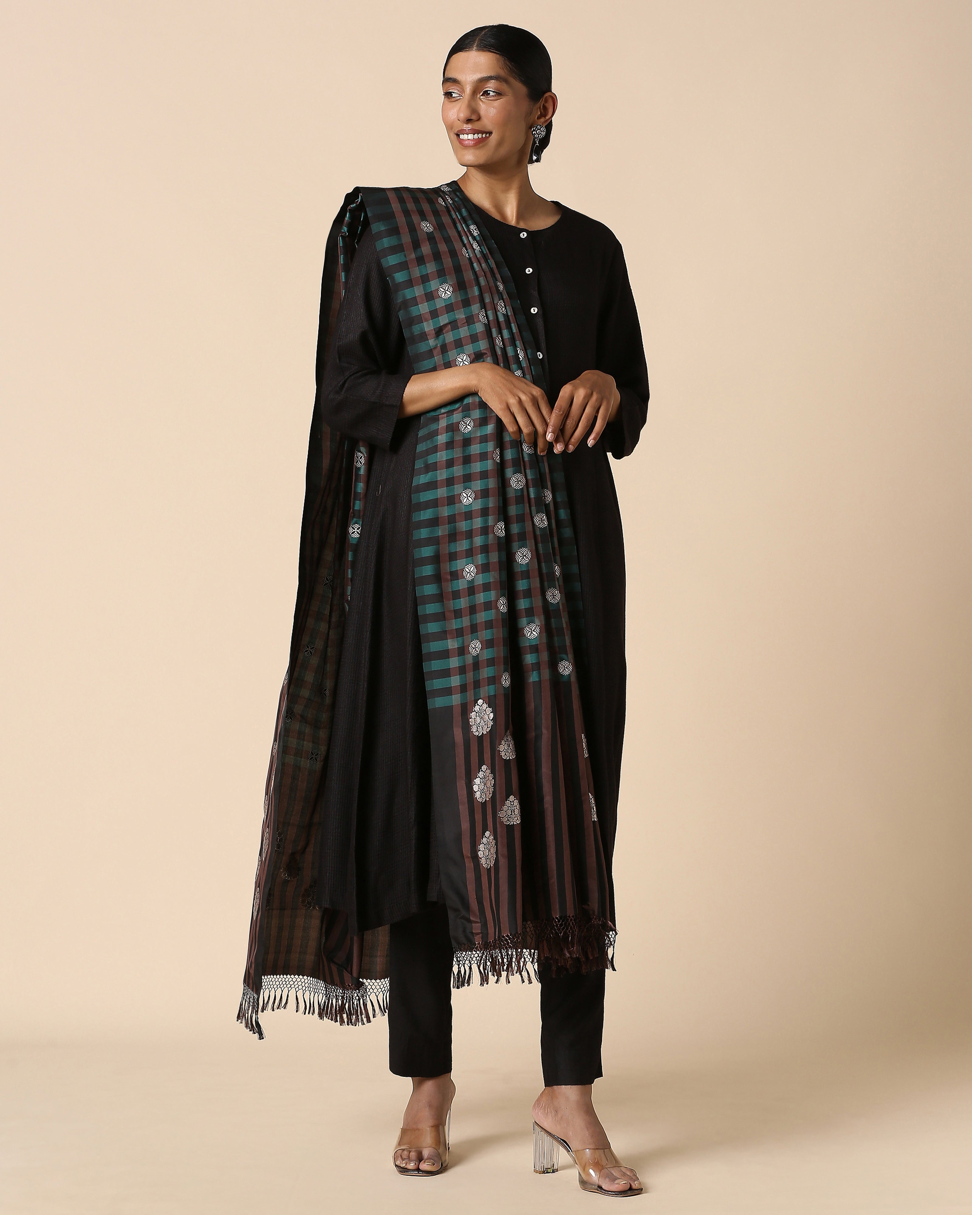 Smrutika Banarasi Kadwa Silk Dupatta