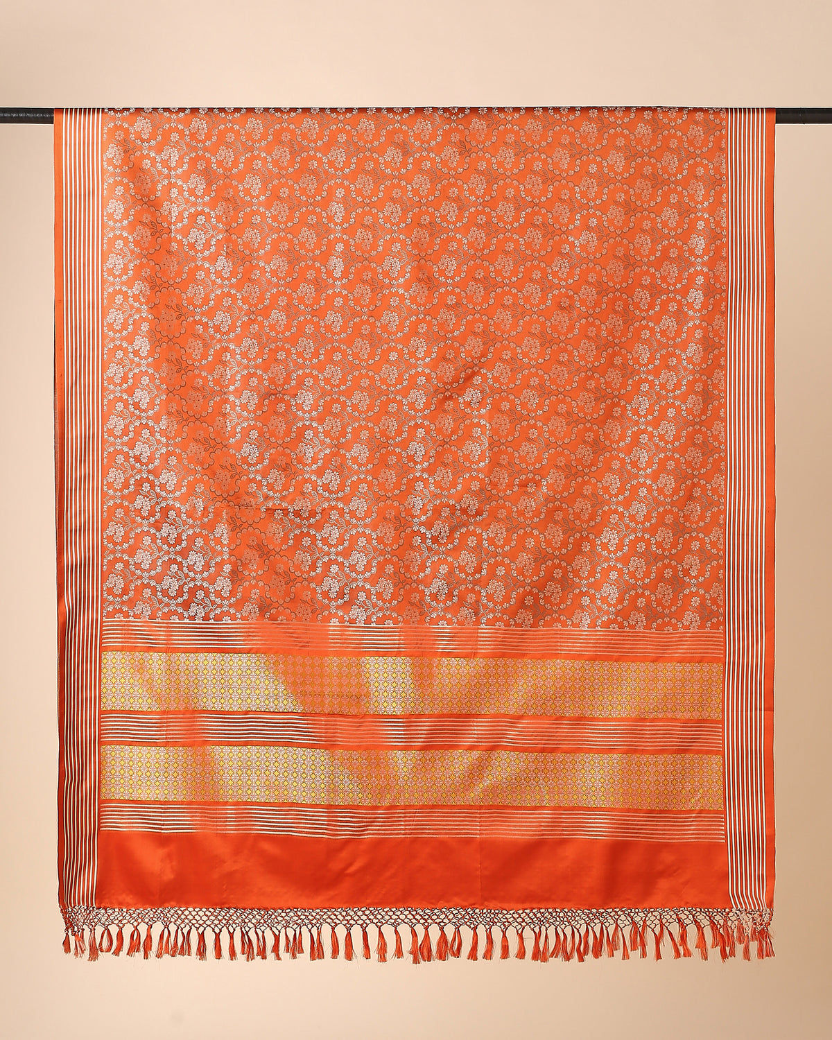 Devon Banarasi Tanchoi Silk Dupatta