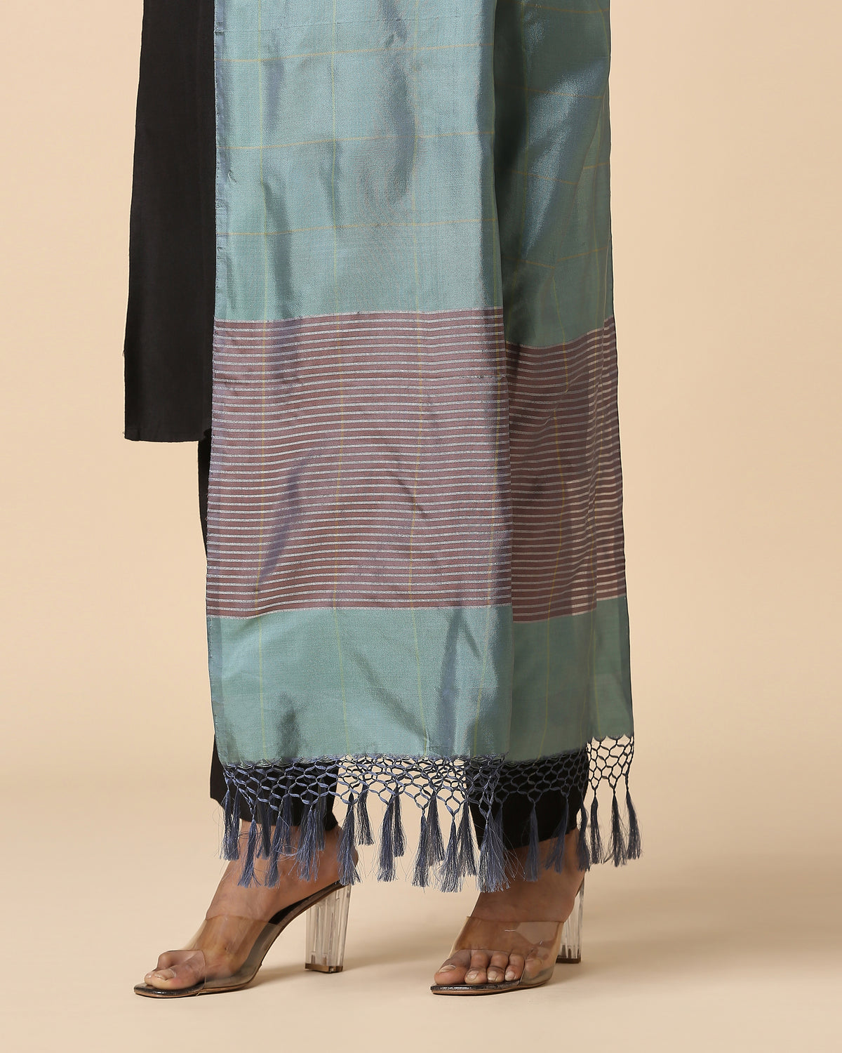 Pusha Banarasi Jamdani Silk Dupatta