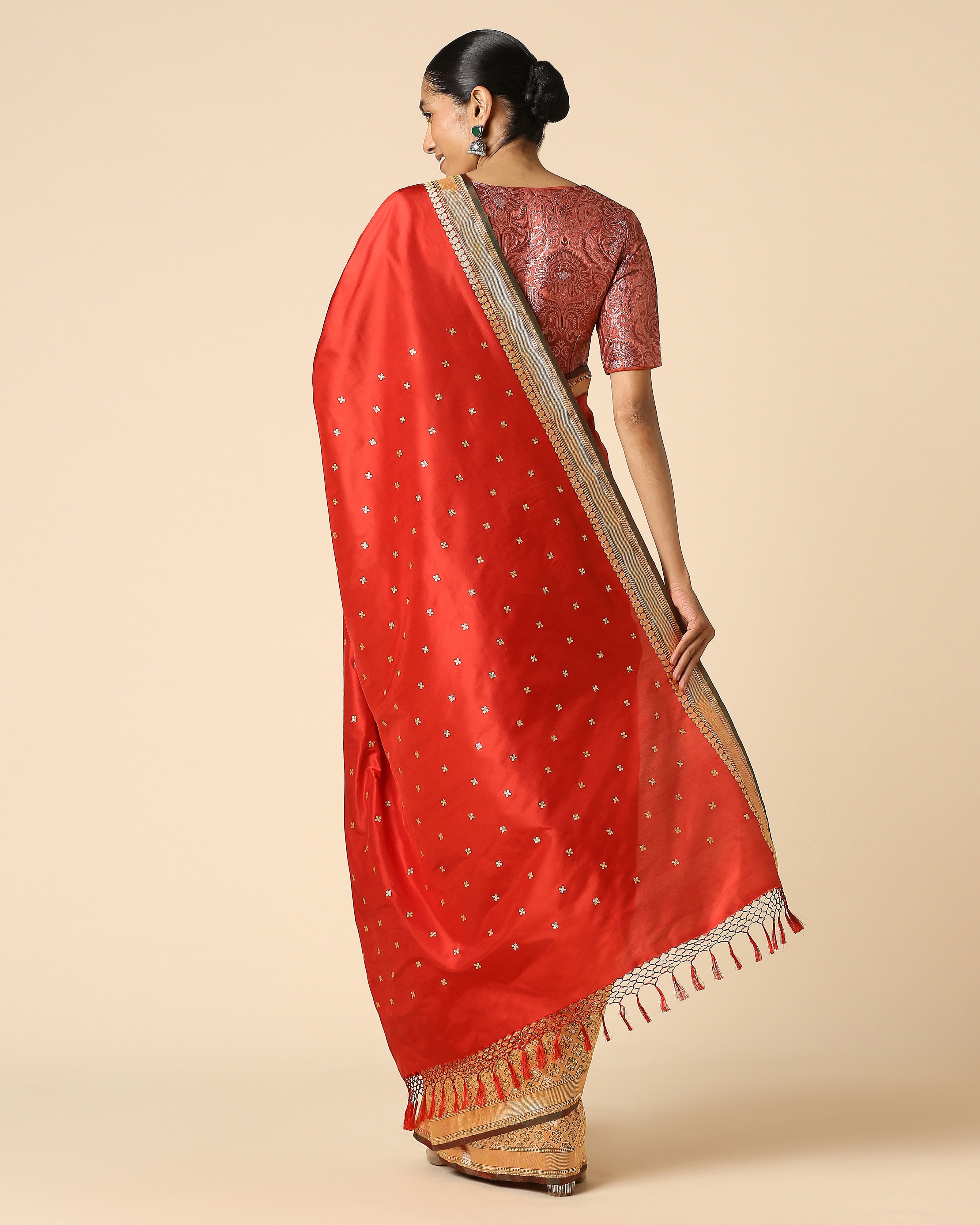 Sitar Banarasi Kadwa Silk Saree