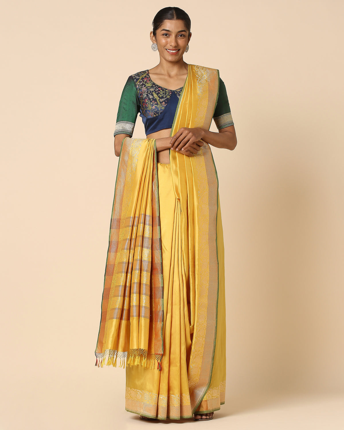 Nithya Banarasi Kadwa Silk Saree