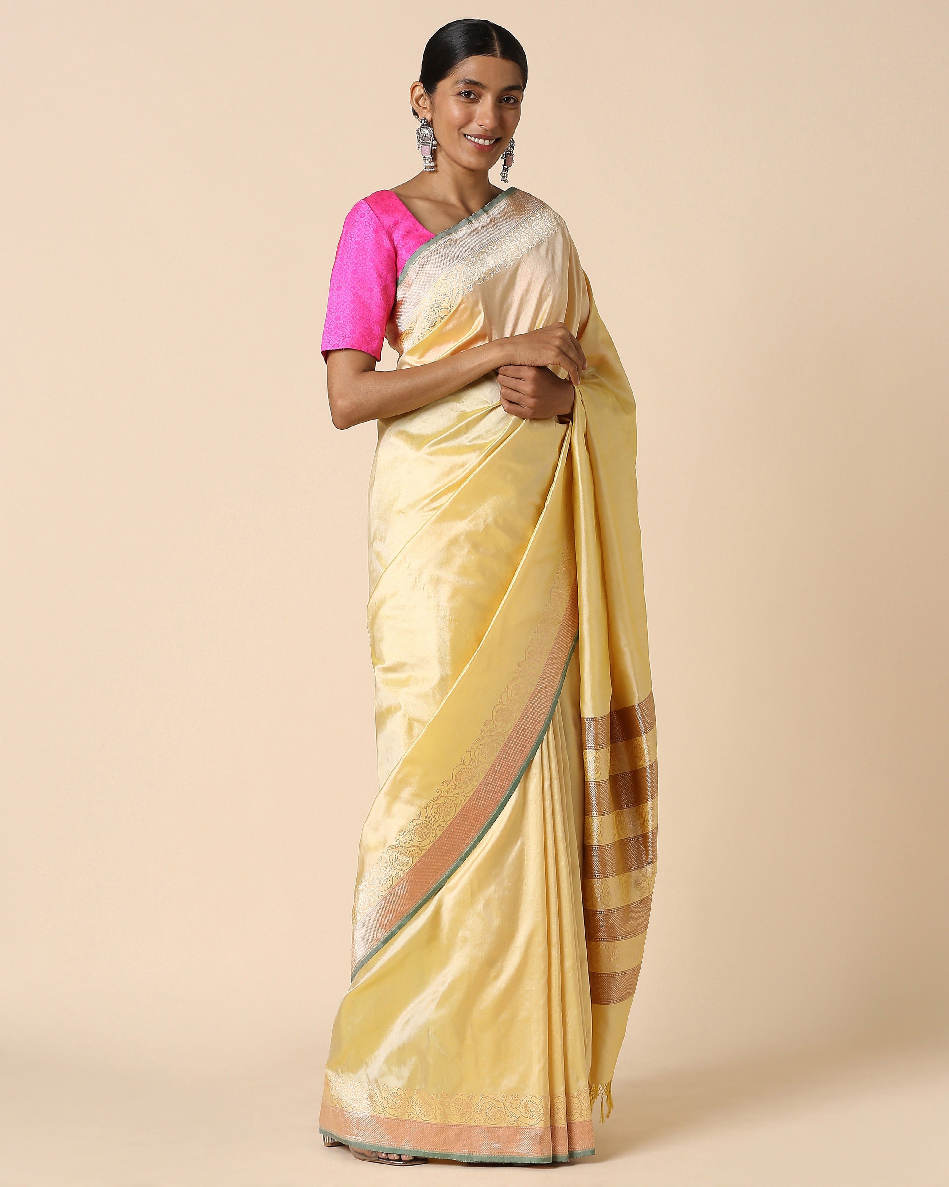 Nithya Banarasi Kadwa Silk Saree