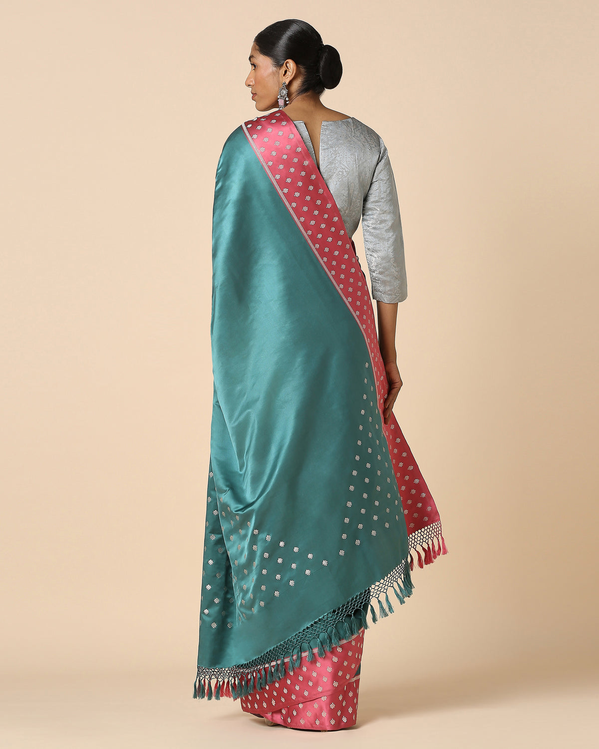 Harleen Banarasi Tanchoi And Kadwa Silk Saree