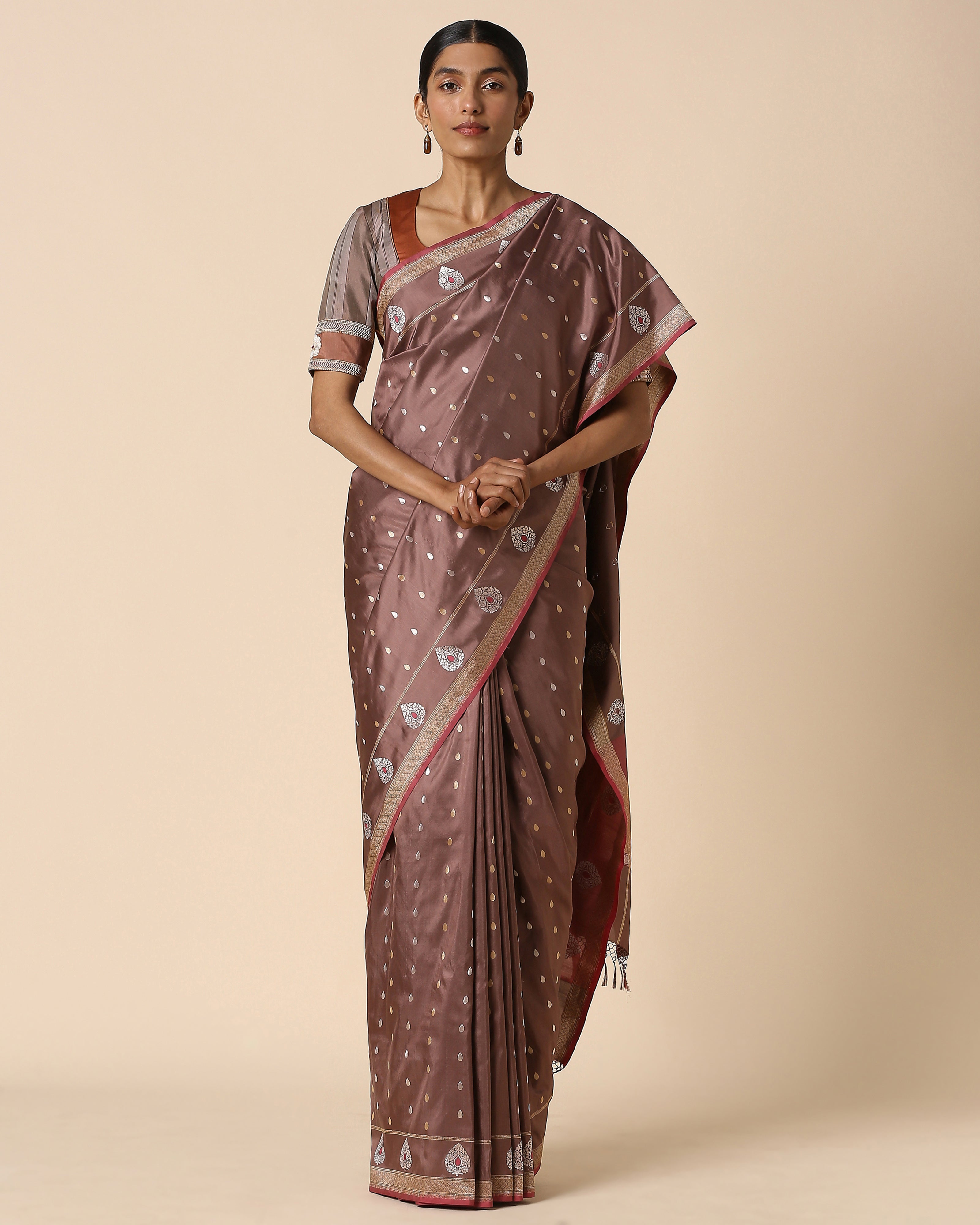Jyoti Banarasi Cutwork Silk Saree