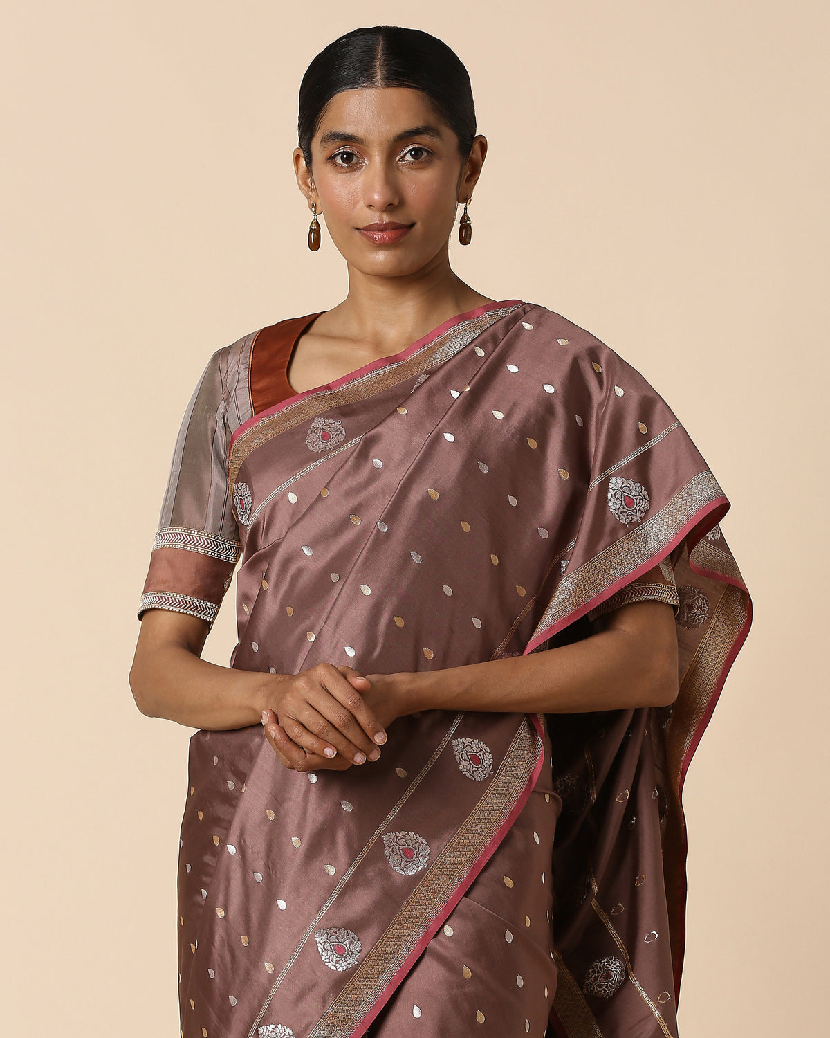 Jyoti Banarasi Cutwork Silk Saree