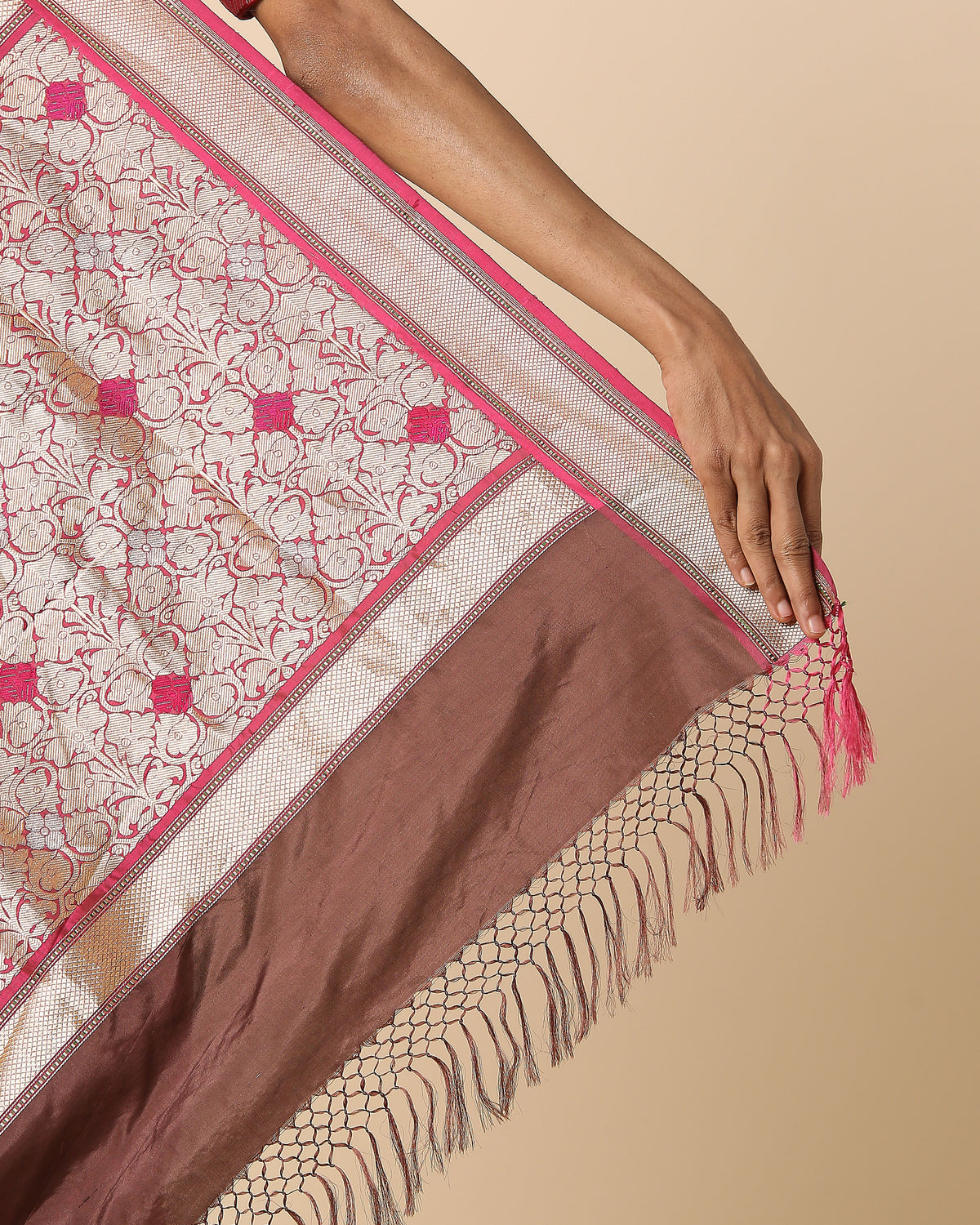 Anikha Banarasi Kadwa Silk Saree