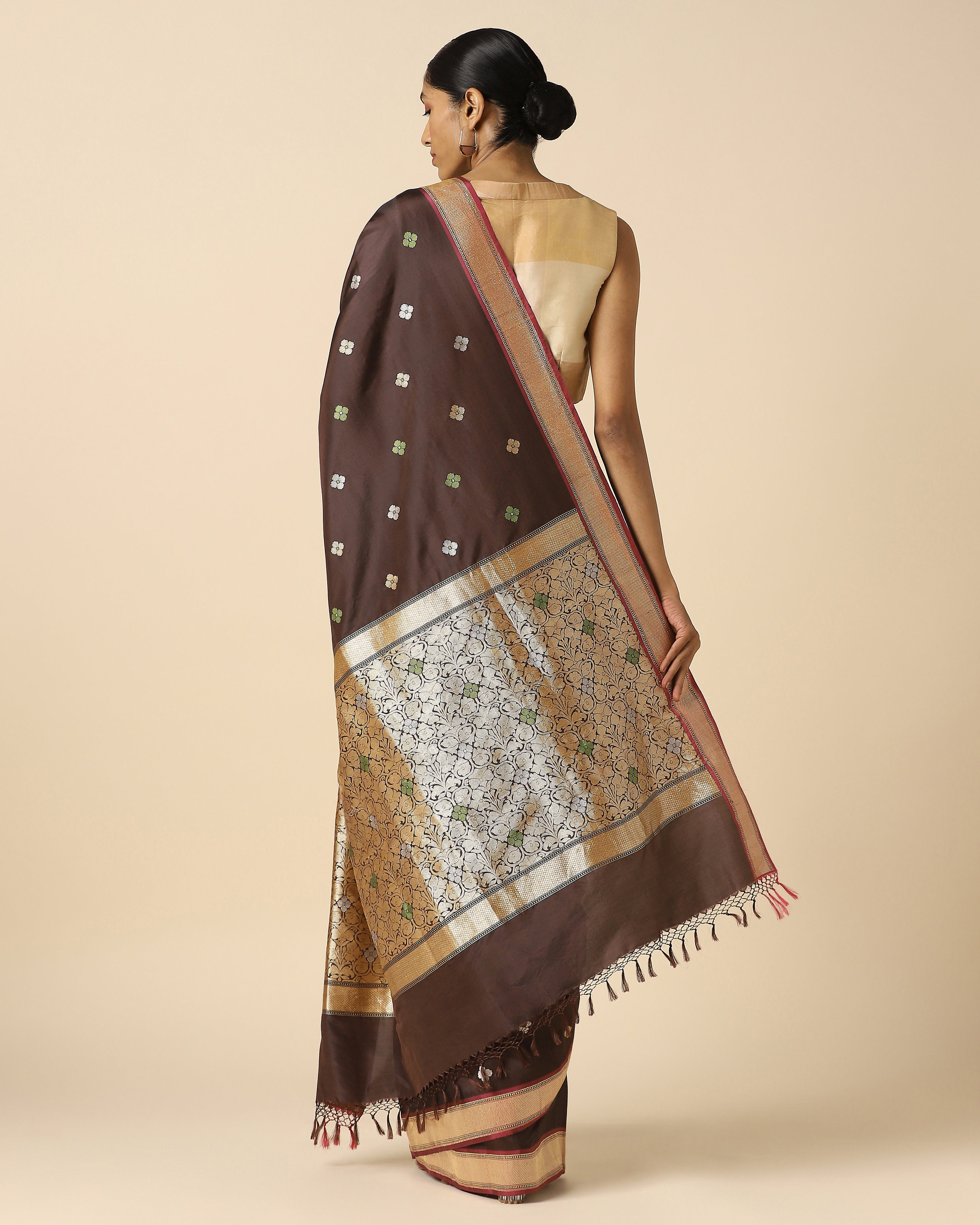 Anikha Banarasi Kadwa Silk Saree