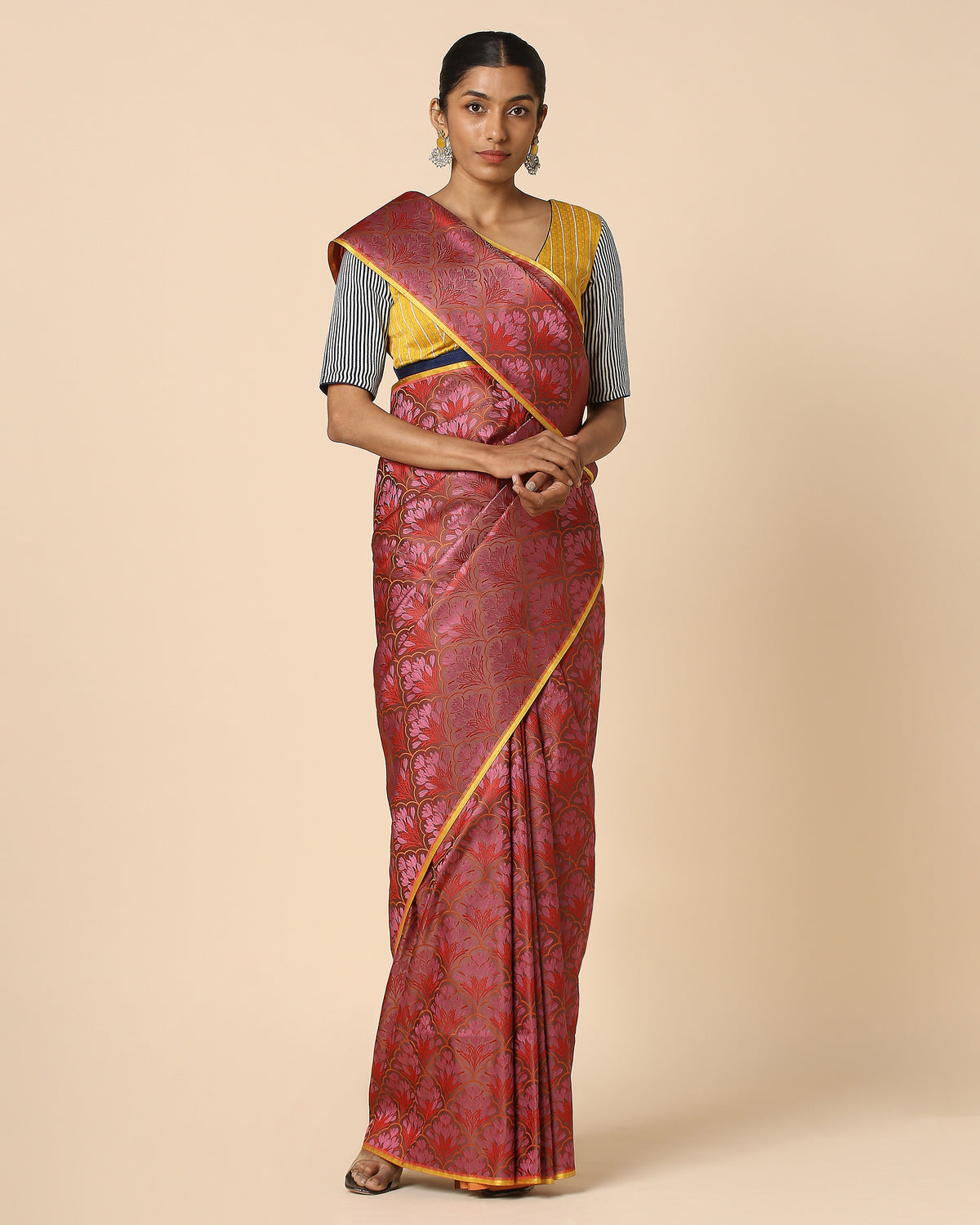Siya Banarasi Tanchoi Silk Saree