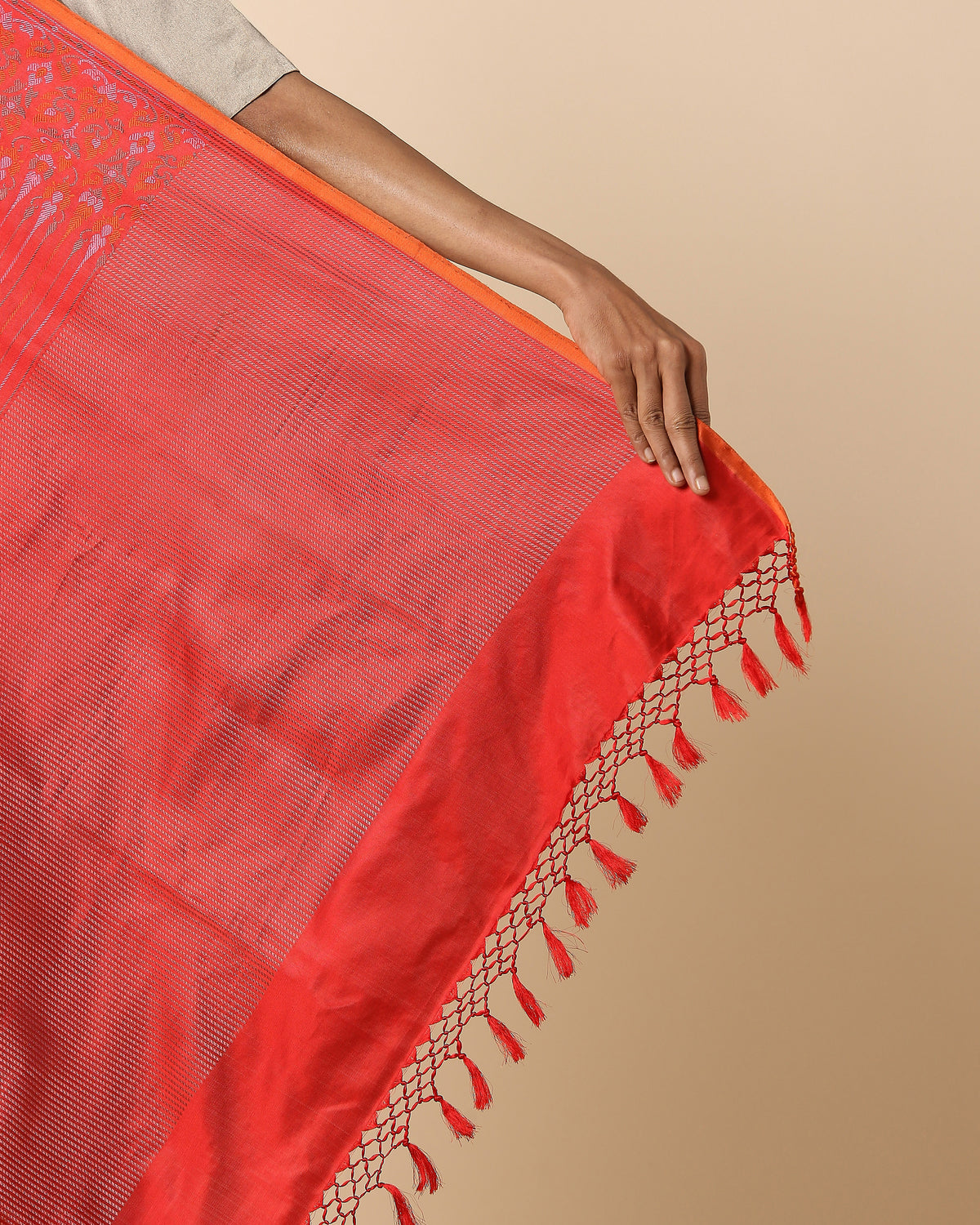 Nalin Banarasi Tanchoi Silk Saree