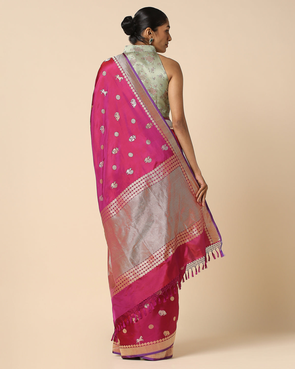 Manorama Banarasi Kadwa Silk Saree