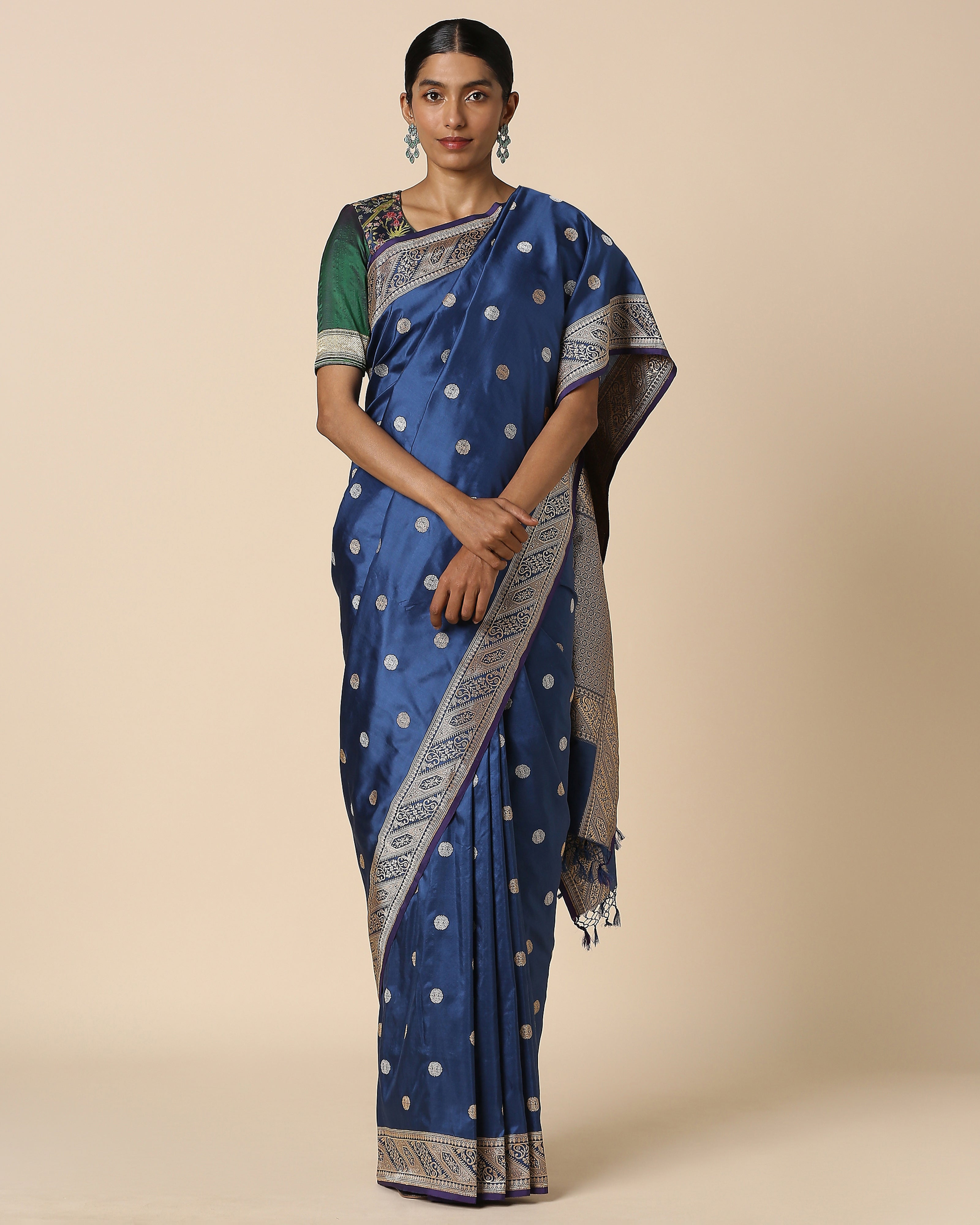 Ratnabala Banarasi Kadwa Silk Saree