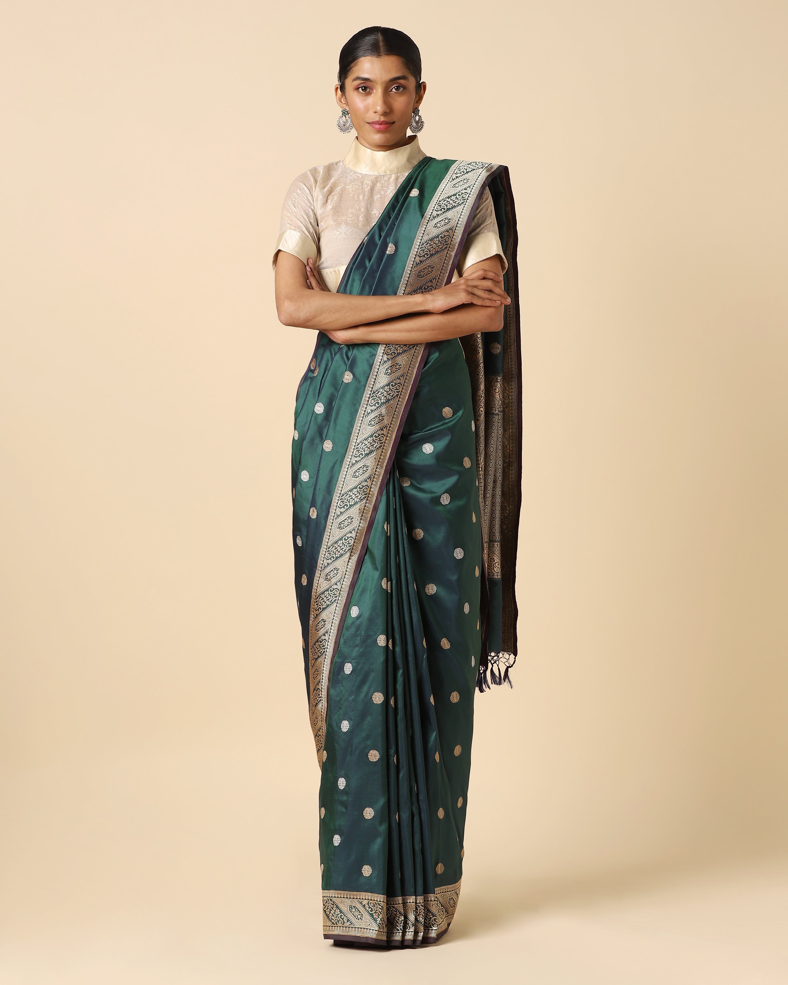 Ratnabala Banarasi Kadwa Silk Saree