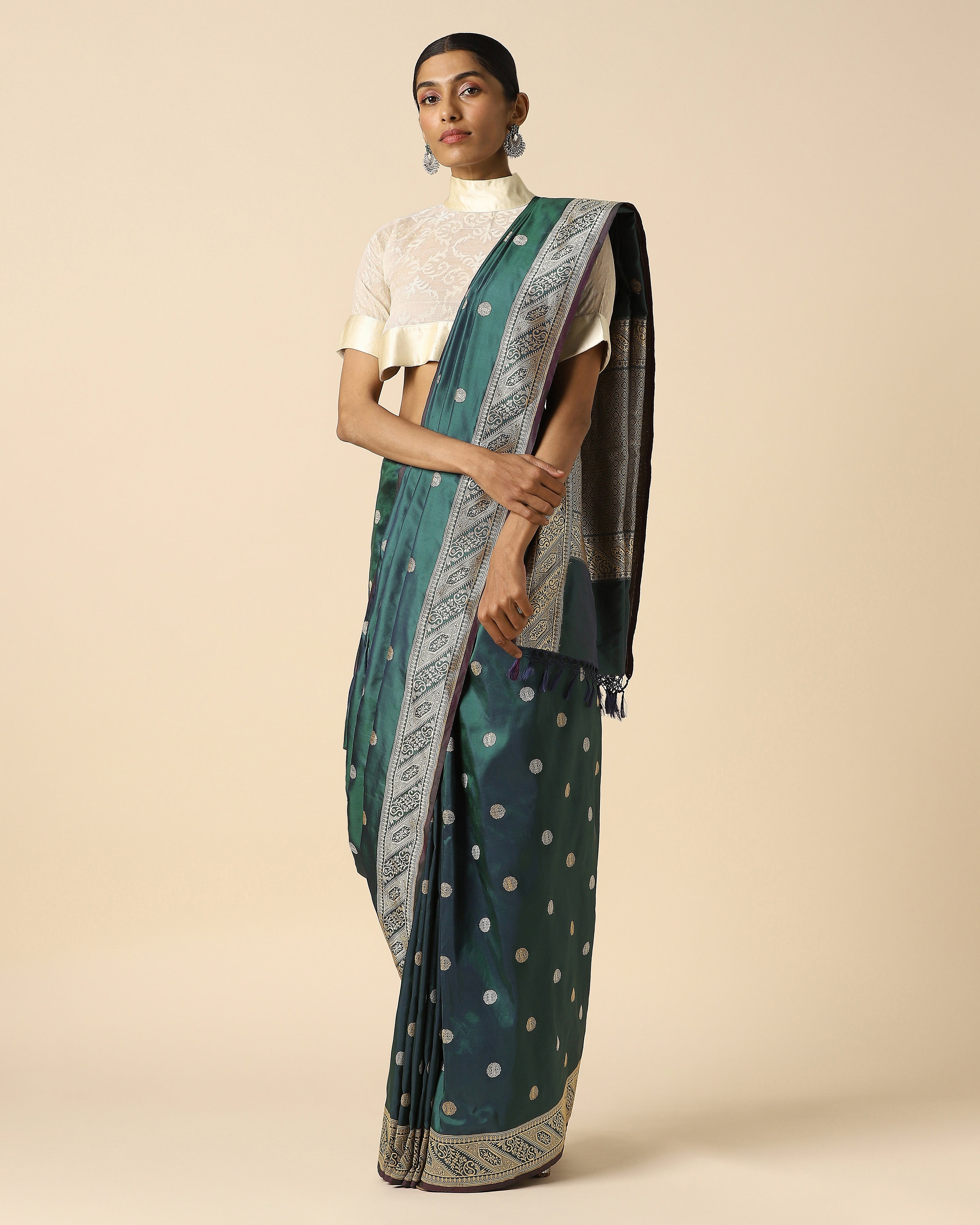 Ratnabala Banarasi Kadwa Silk Saree