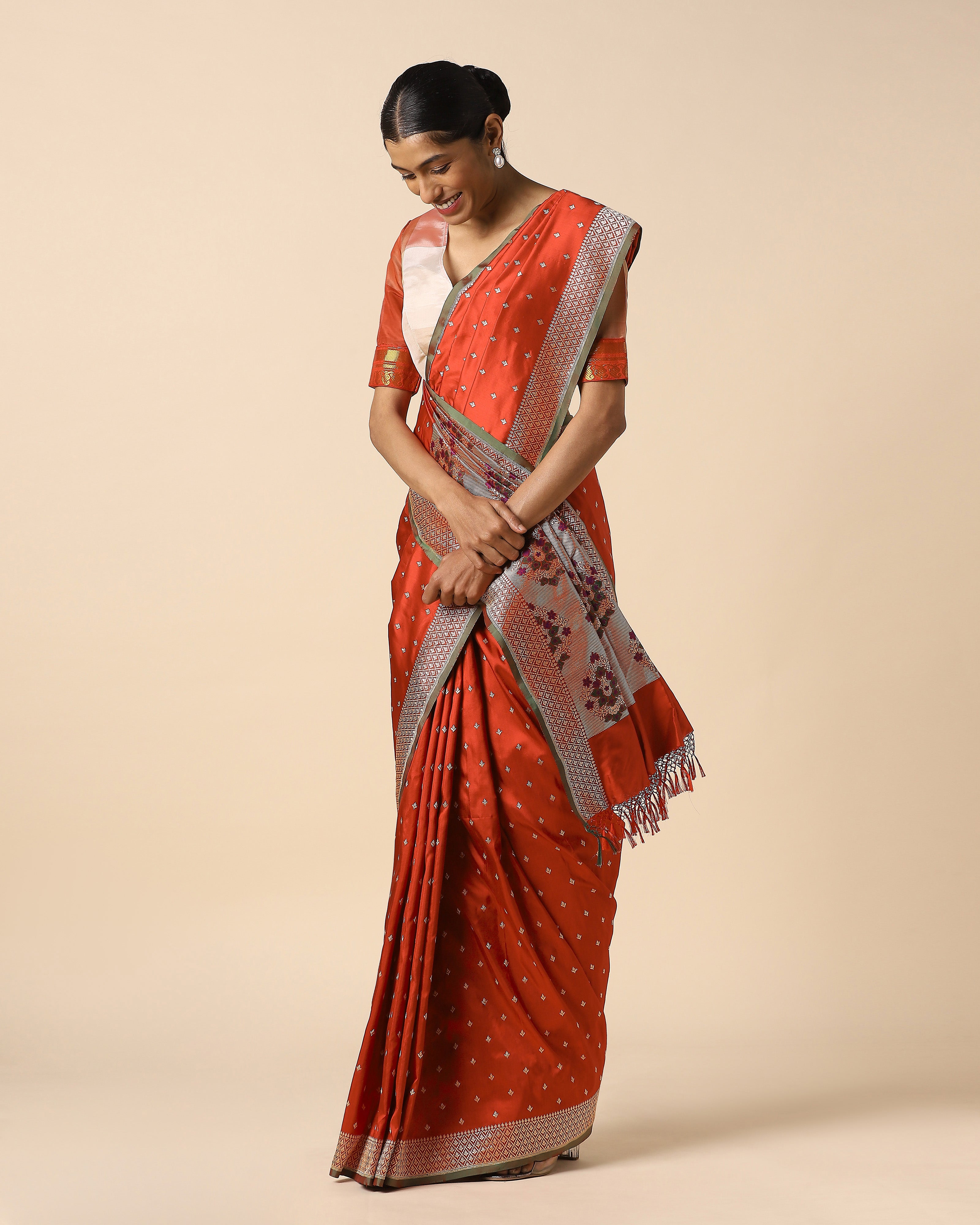 Lilian Banarasi Kadwa Silk Saree