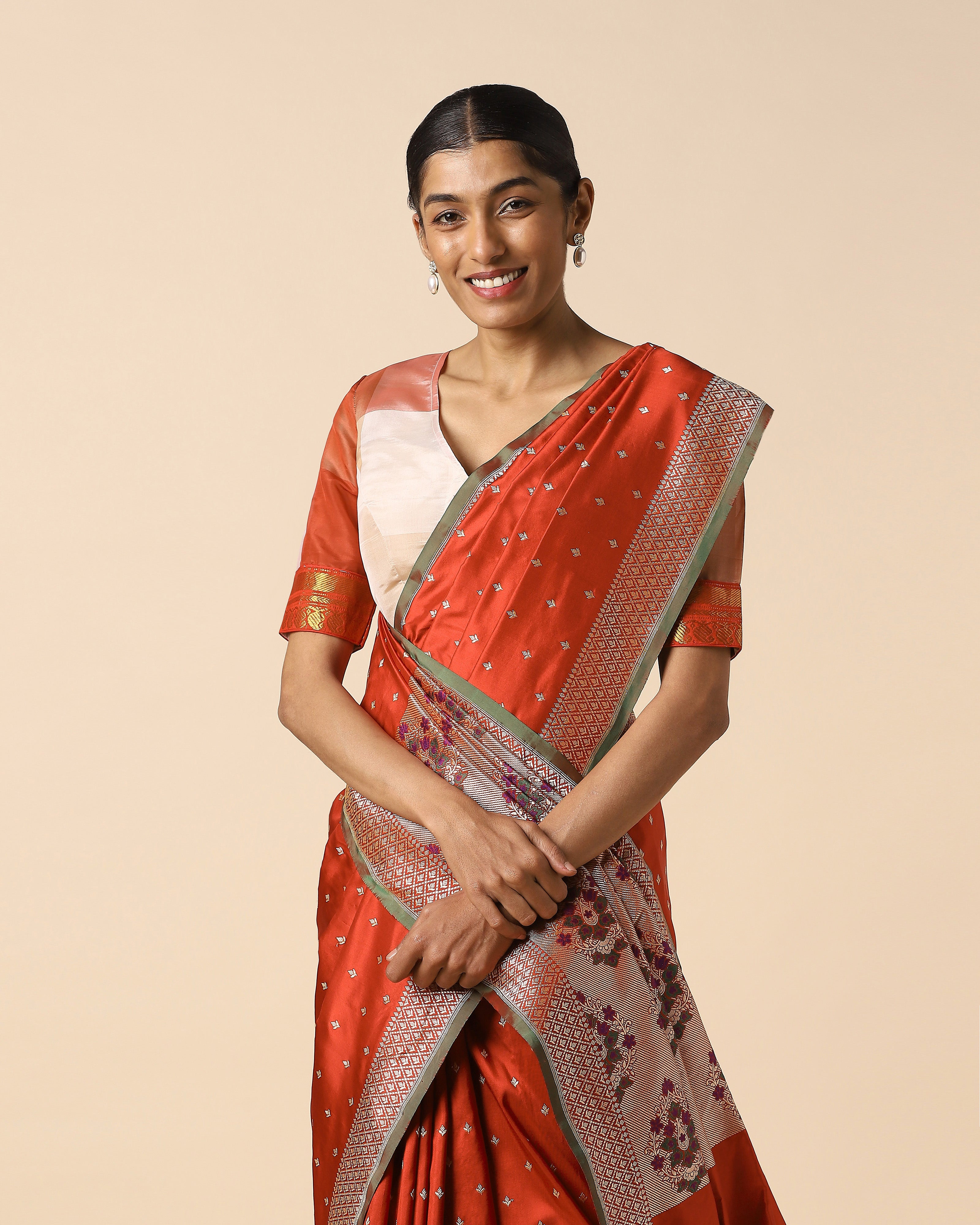 Lilian Banarasi Kadwa Silk Saree