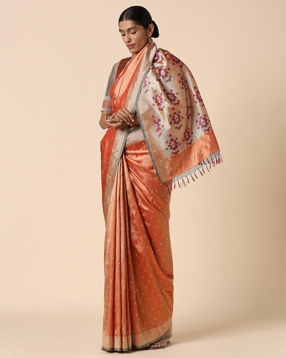 Lilian Banarasi Kadwa Silk Saree