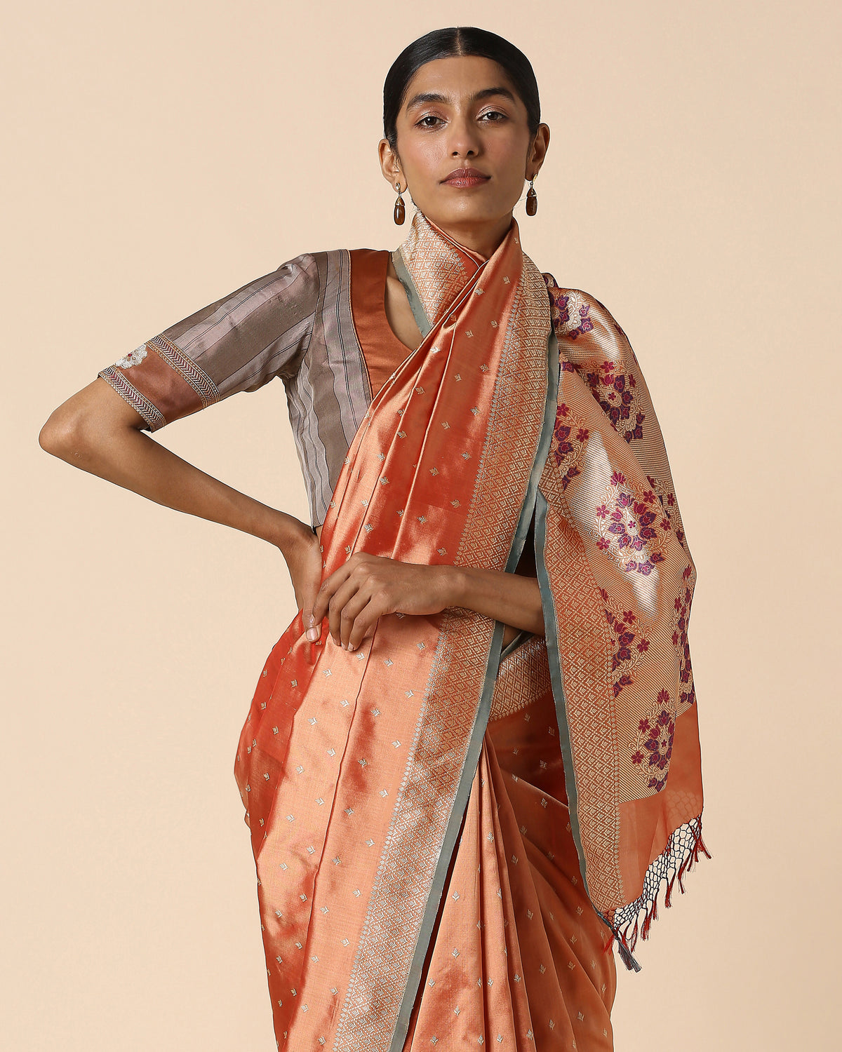 Lilian Banarasi Kadwa Silk Saree